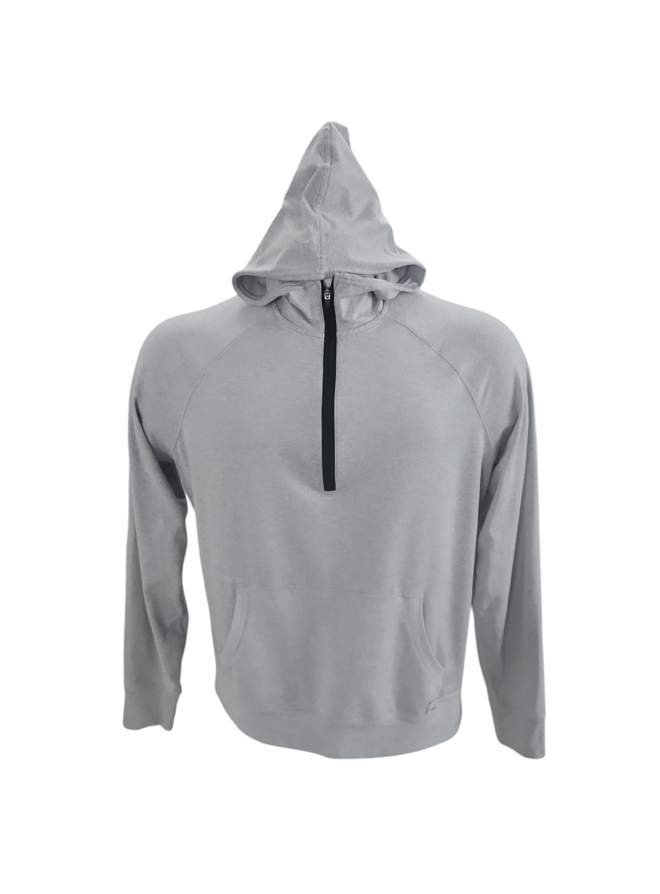 Vuori Vuori Men's Ponto Performance Half Zip lightweight gray hood Size US M / EU 48-50 / 2 - 1 Thumbnail