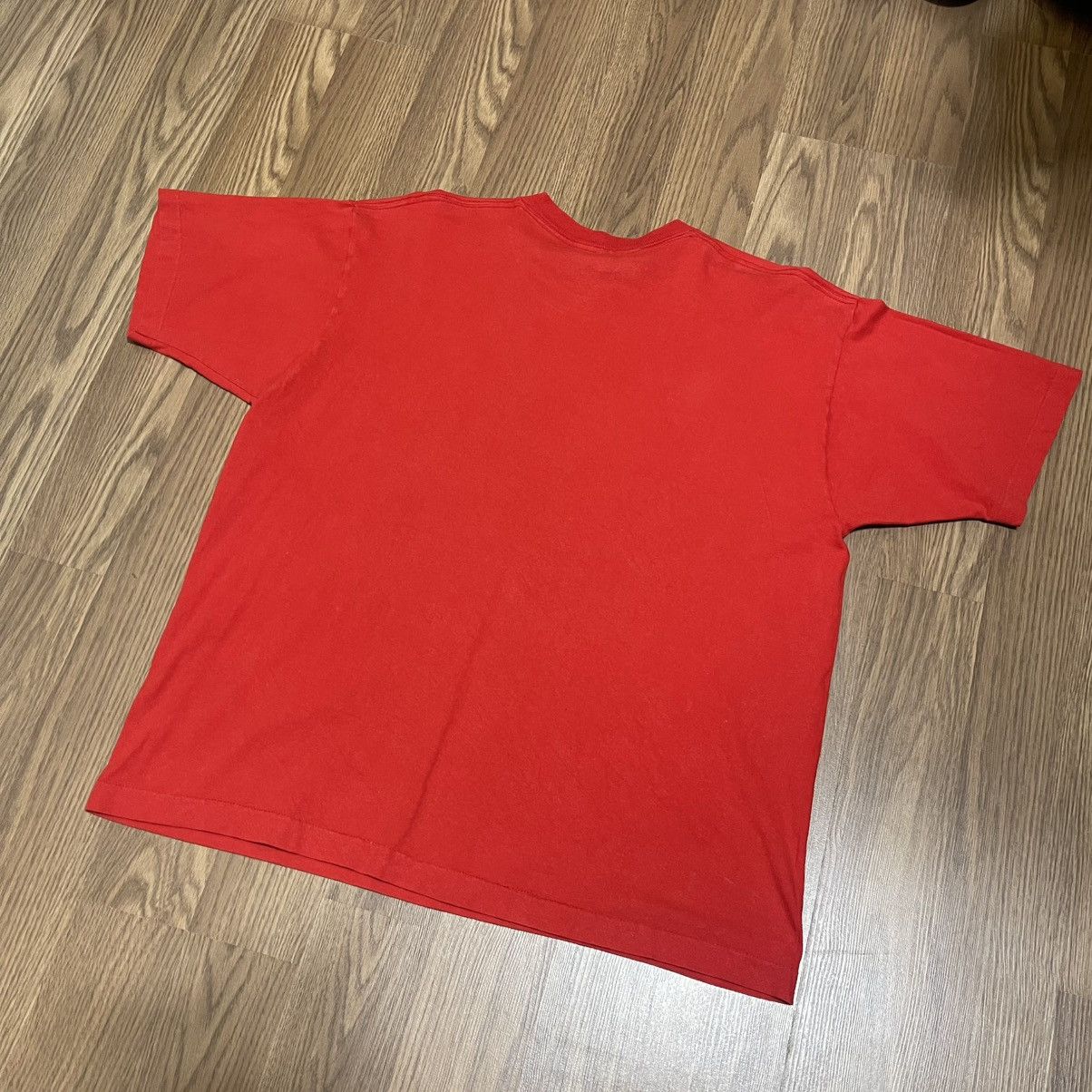 Vintage Red vintage Kansas City Chiefs 1995 single stitch tee NFL Size US XL / EU 56 / 4 - 6 Thumbnail