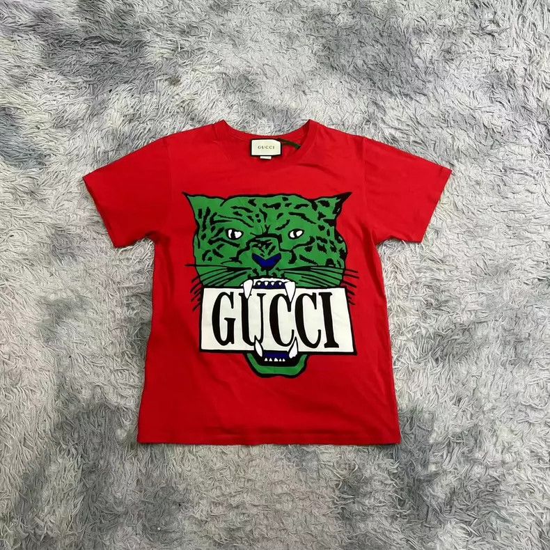 Gucci Gucci T-shirt tiger head Logo printed short sleeves Size US XS / EU 42 / 0 - 1 Thumbnail