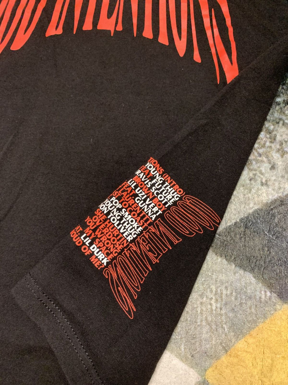 Vlone Vlone Nav T-Shirt Good Intentions Size ONE SIZE - 5 Thumbnail