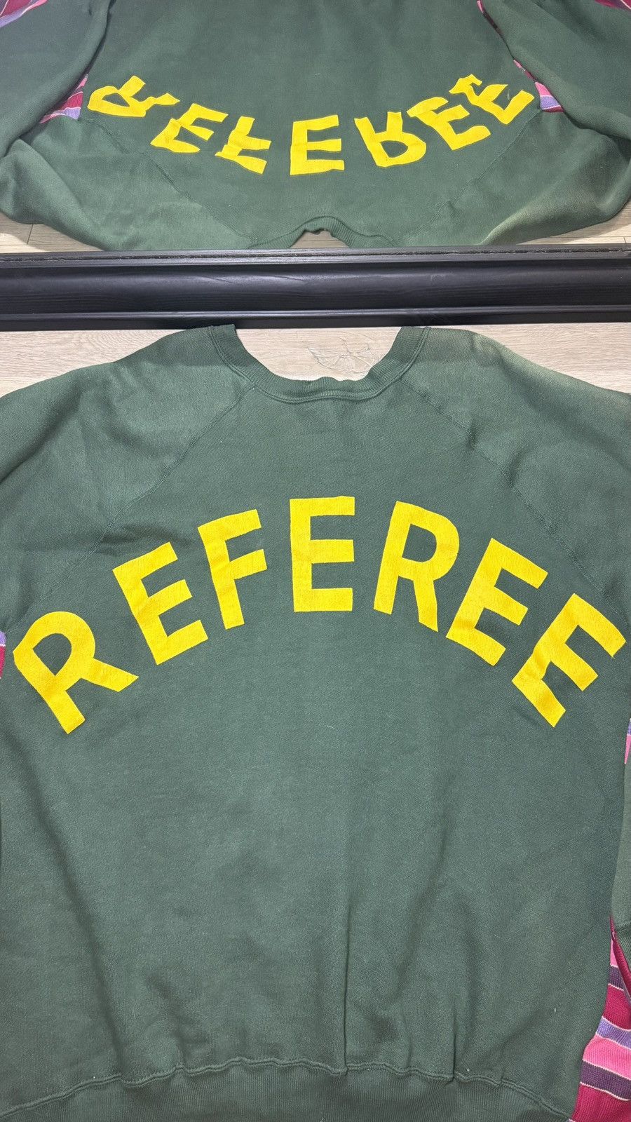 Other Vintage 1980s Referee Custom Zip Up SpellOut Sweatshirt Size US XXL / EU 58 / 5 - 3 Thumbnail