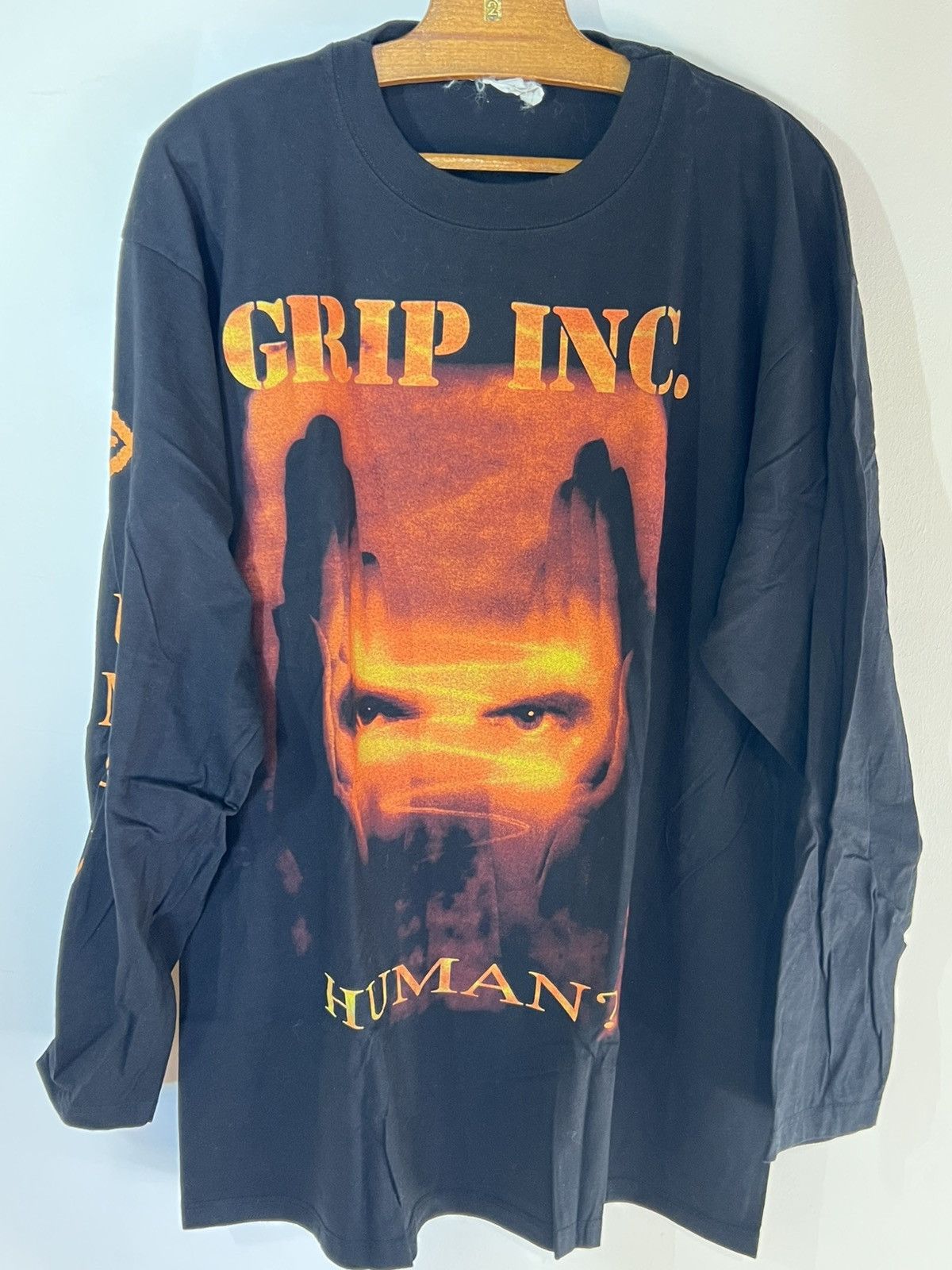 Band Tees vintage Grip Inc 99 longsleeves shirt Size US XL / EU 56 / 4 - 1 Thumbnail