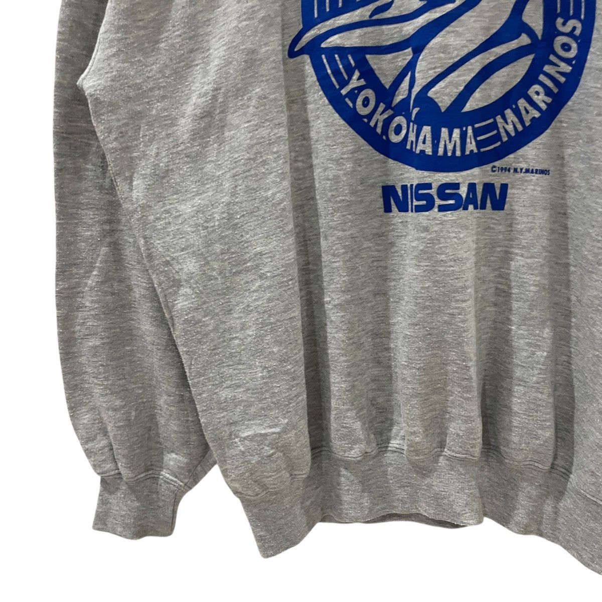 Nissan Vintage Nissan Yokohama Marinos Sweatshirt Size US L / EU 52-54 / 3 - 3 Thumbnail