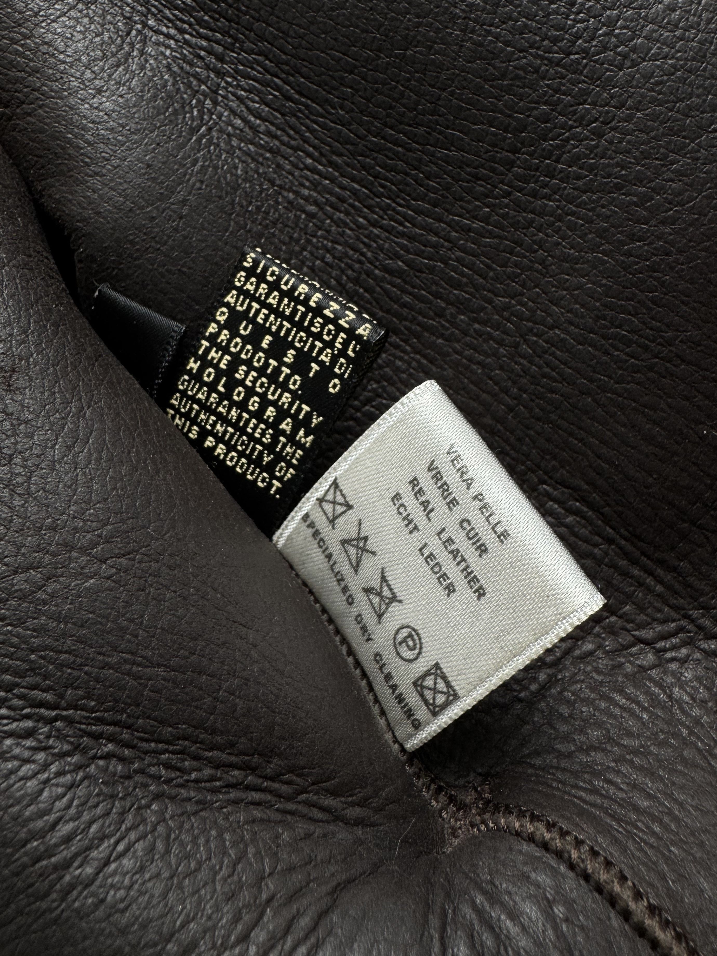 Japanese Brand Vintage Real Leather/Sheepskin Jacket With Real Fur Details Size M / US 6-8 / IT 42-44 - 14 Thumbnail