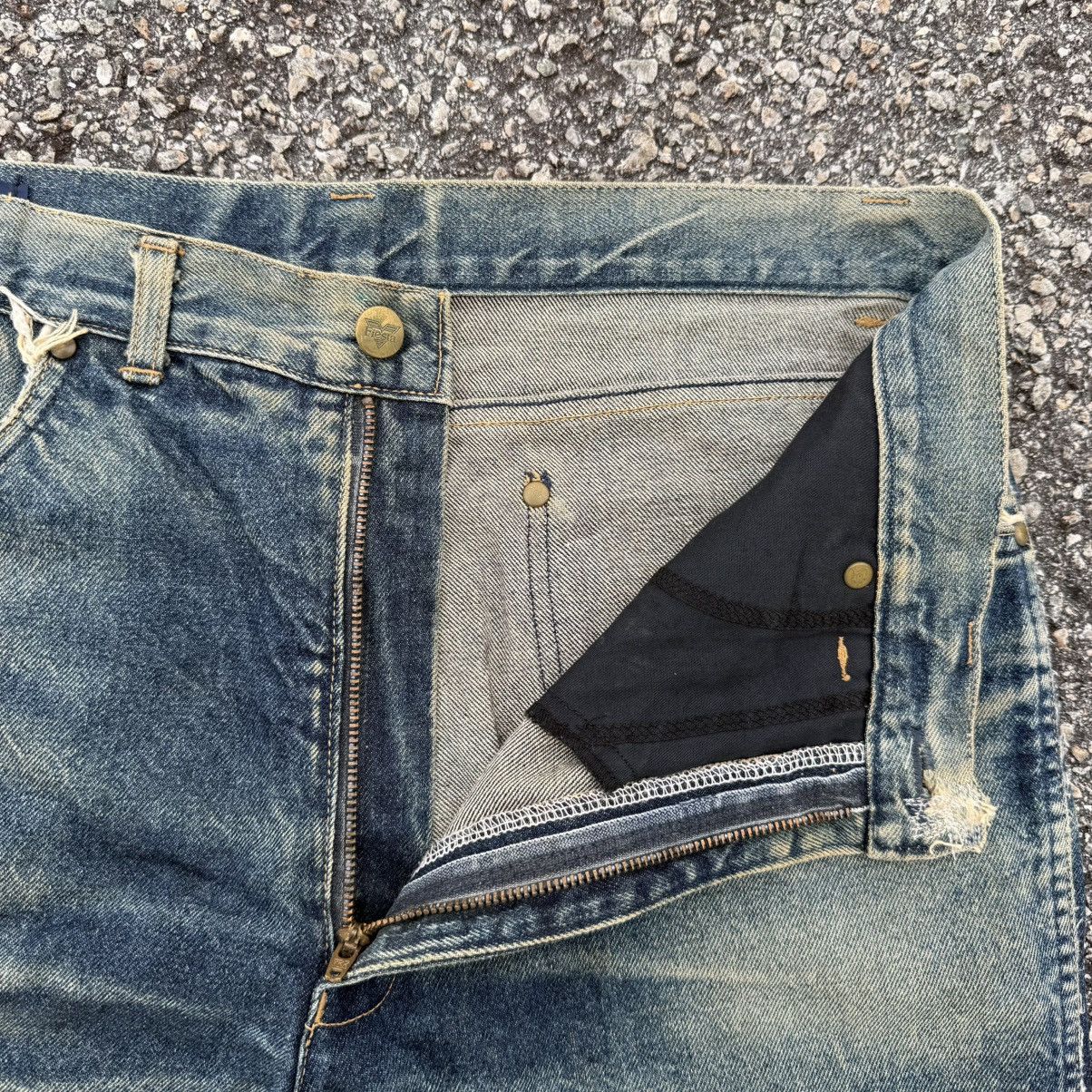 Japanese Brand VINTAGE FIESTA FADED RUSTY RIPPED DENIM JEAN PANTS W34 Size US 34 / EU 50 - 7 Thumbnail