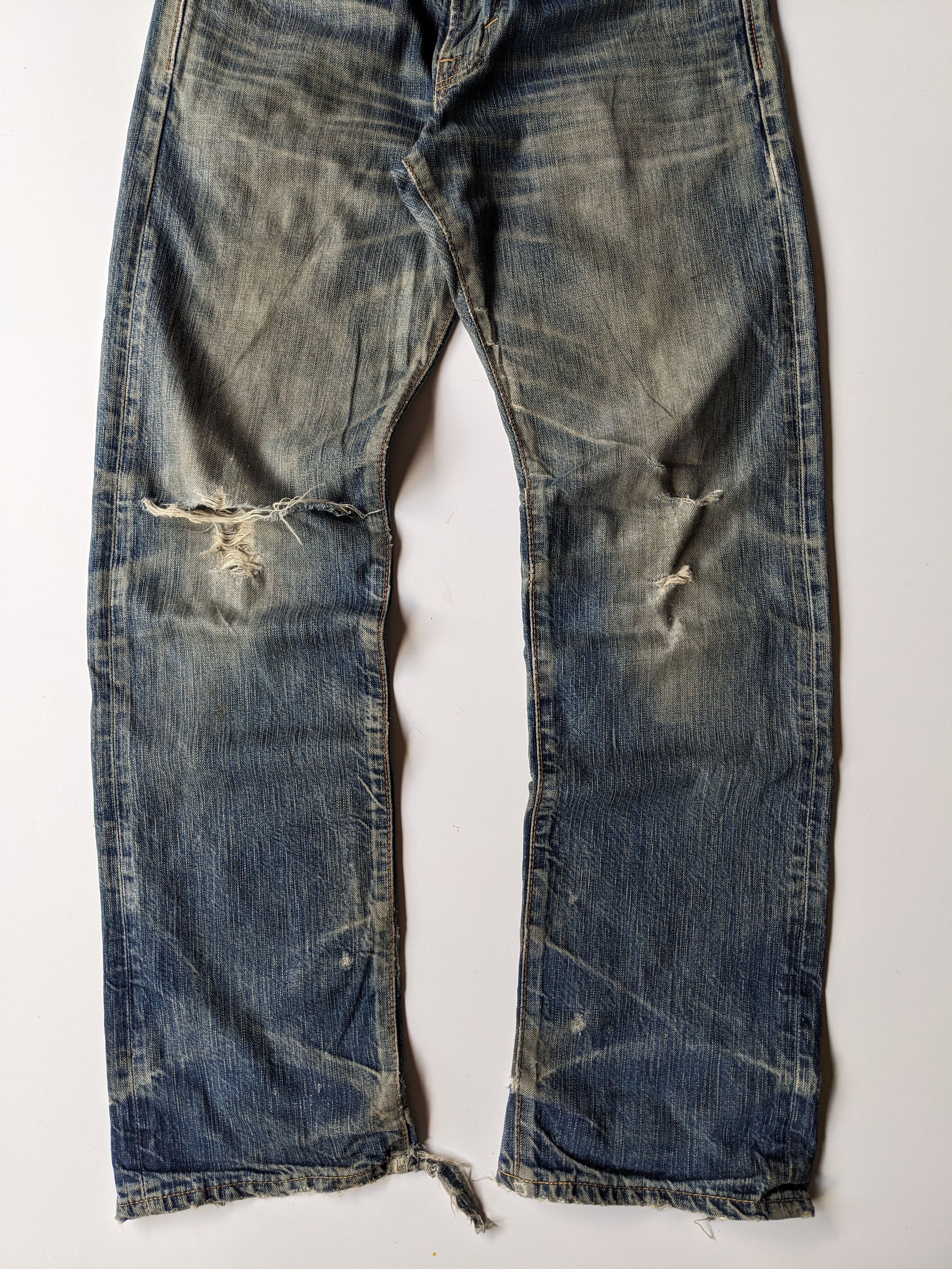 Edwin × If Six Was Nine Edwin 503 distressed selvedge jeans Size US 30 / EU 46 - 4 Thumbnail