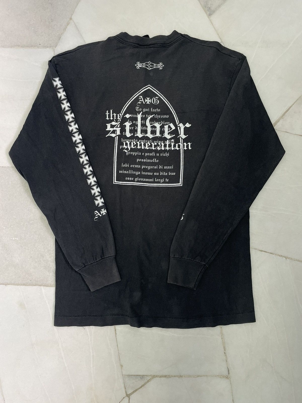 A&G Rock Vintage A&G rock The Silber Generation Faded black Tshirt Size US L / EU 52-54 / 3 - 2 Thumbnail