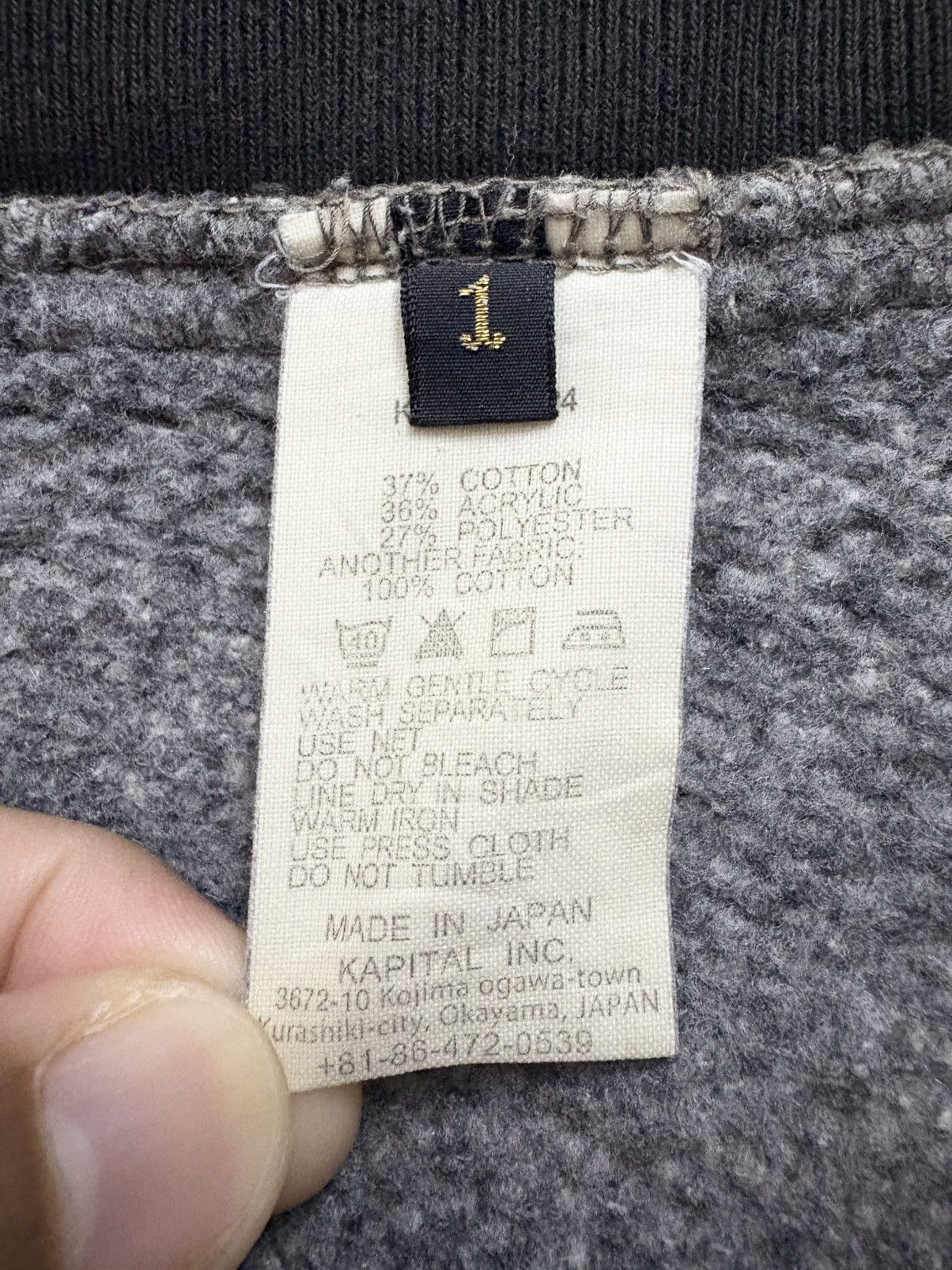Kapital 2000's Kapital Re-worked Tactical / Custom Sweatpants Size US 28 / EU 44 - 17 Thumbnail