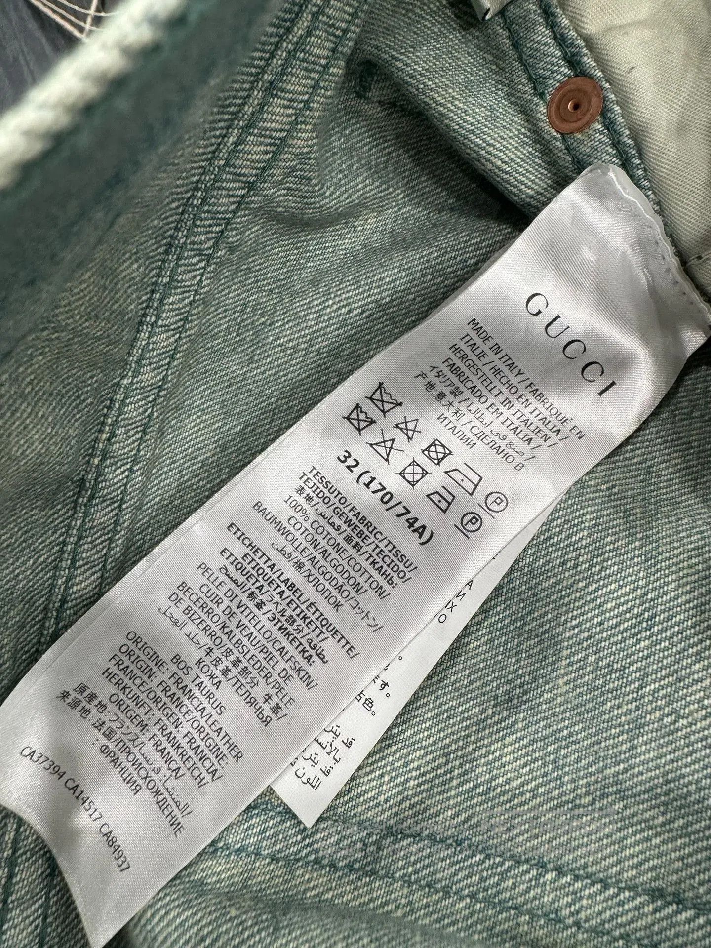 Gucci Gucci Slim Straight Jeans W32. Size US 32 / EU 48 - 7 Thumbnail