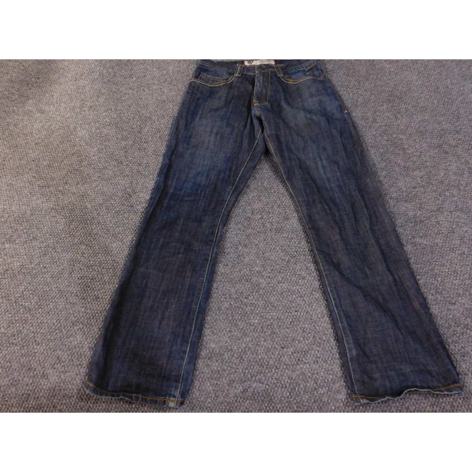 Denime Artful Dodger Jeans 32 Blue Bootcut Embellished Pockets Denim Hip Hop Style Mens Size US 32 / EU 48 - 2 Thumbnail