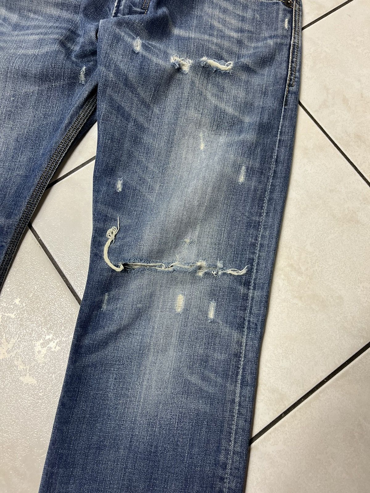 Diesel × Vintage Vintage Diesel krooley y2k distressed denim jeans pants Size US 30 / EU 46 - 8 Thumbnail
