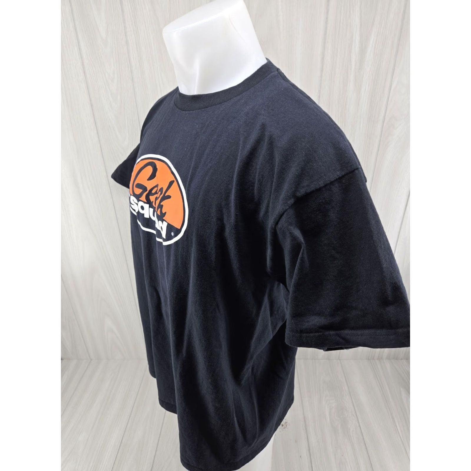 Fruit Of The Loom VINTAGE Fruit of the Loom Geek Squad T Shirt Graphic Mens XL Black Size US XL / EU 56 / 4 - 5 Thumbnail
