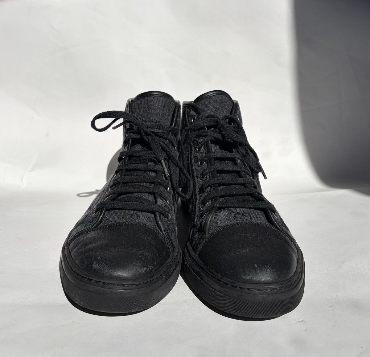 Gucci Gucci GG Monogram High-top Sneakers Size US 8 / EU 41 - 7 Thumbnail