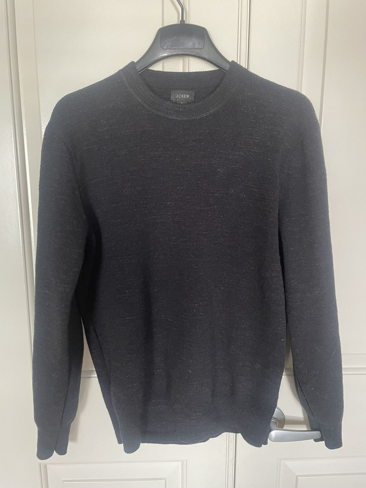 J.Crew J.Crew Men’s Black Heather Crewneck Sweater Small Size US S / EU 44-46 / 1 - 1 Thumbnail