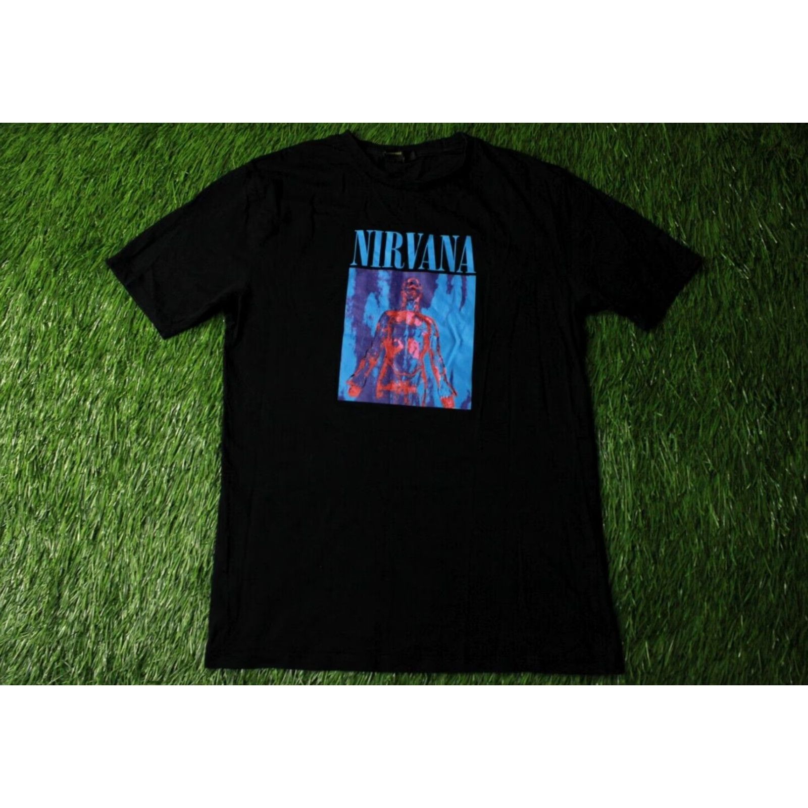 Vintage NIRVANA SHIRT Men Short Sleeve XS Black Nirvana Grunge 2010s Official Product 100% Cotton Vintage No Size US XS / EU 42 / 0 - 2 Thumbnail