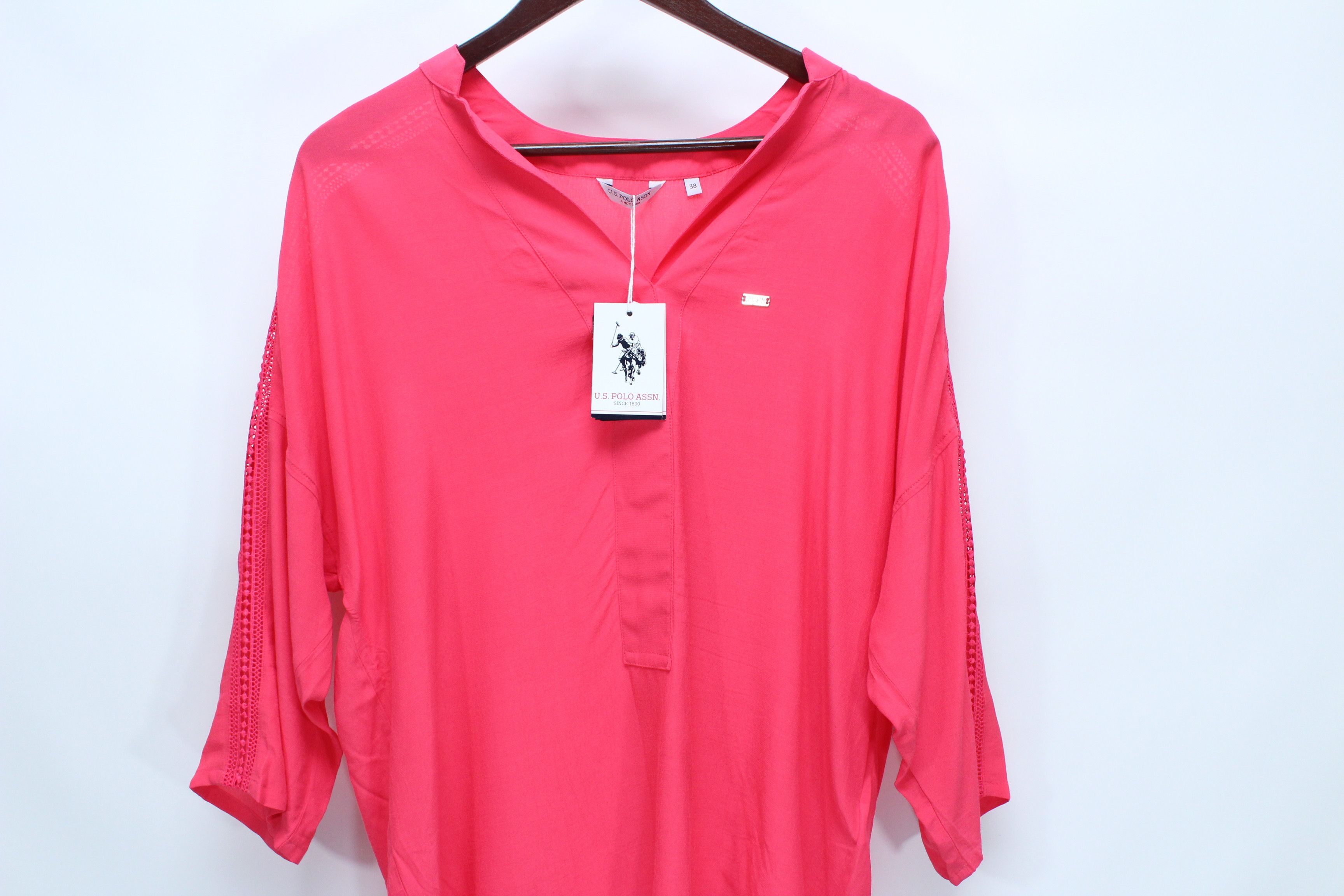 U.S. Polo Assn. US Polo Assn Blouse Womens Size 38 New Authentic Size XS / US 0-2 / IT 36-38 - 5 Thumbnail