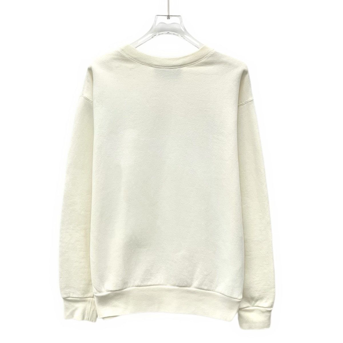 Gucci Gucci Beige Pig Embroidery Letter Glossy Sweatshirt K26WX Size XS / US 0-2 / IT 36-38 - 2 Thumbnail