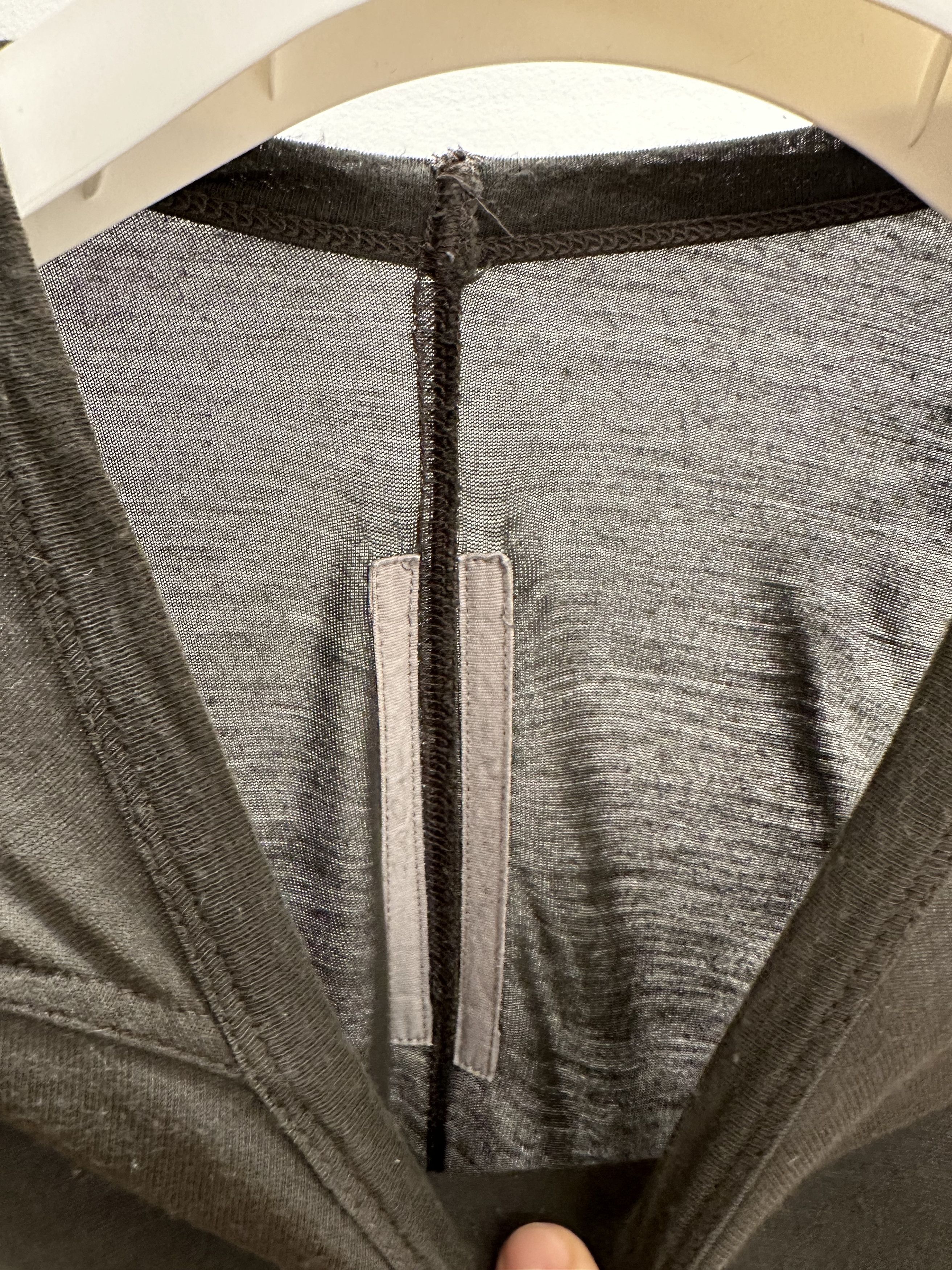 Rick Owens Super fine jersey long sleeve top Size US XS / EU 42 / 0 - 4 Thumbnail