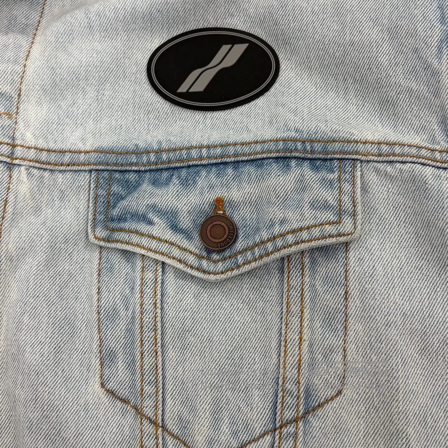 WE11DONE we 11 done Washed denim jacket Size US M / EU 48-50 / 2 - 6 Thumbnail