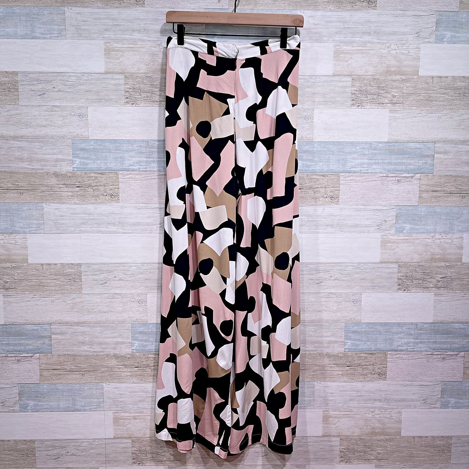 Corey Lynn Calter COREY LYNN CALTER Abstract Wide-Leg Pants Womens Small Size 27" / US 4 / IT 40 - 2 Thumbnail