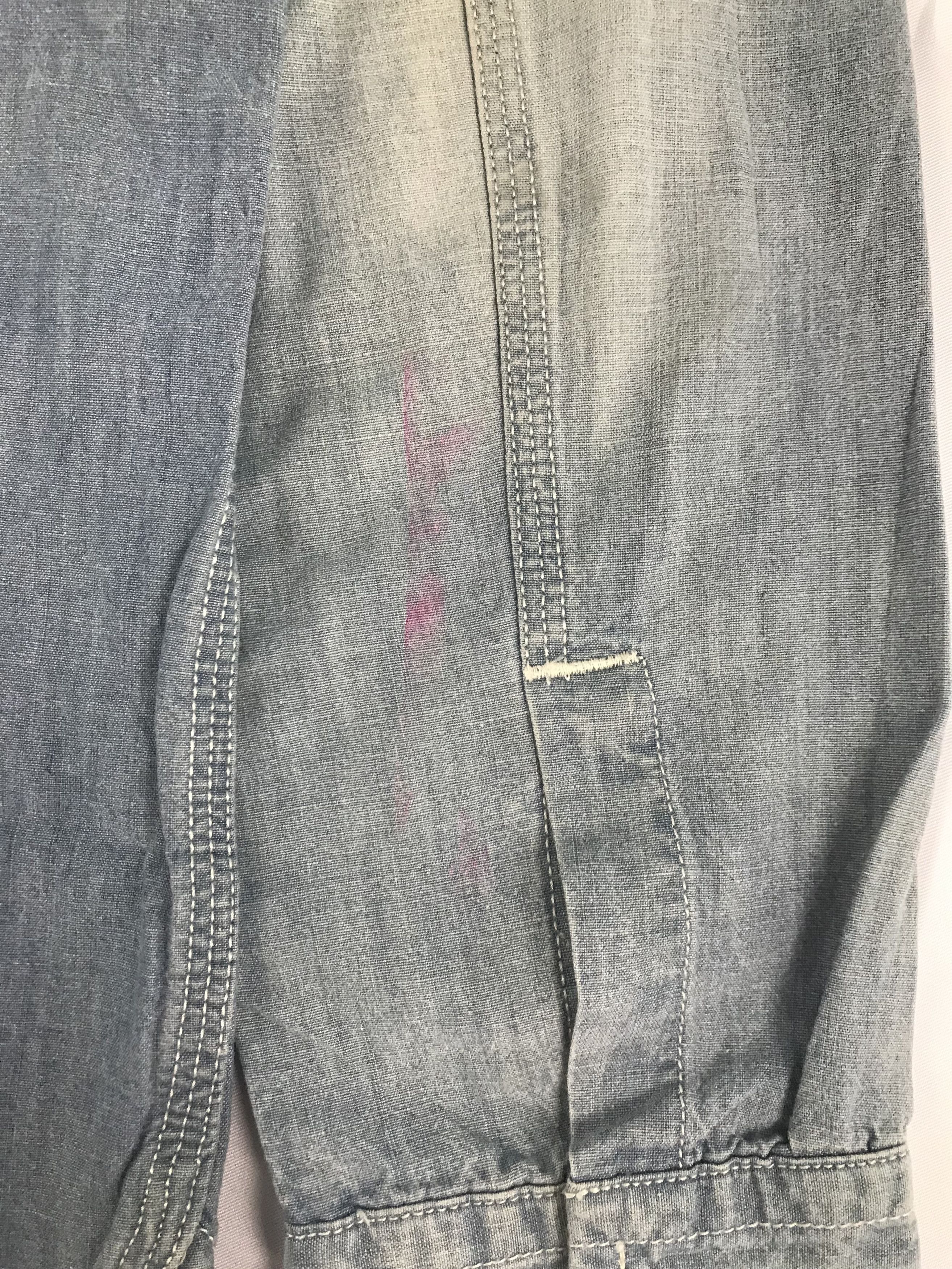 Uniqlo Original Uniqlo Selvedge Denim Work Shirt Size US L / EU 52-54 / 3 - 7 Thumbnail