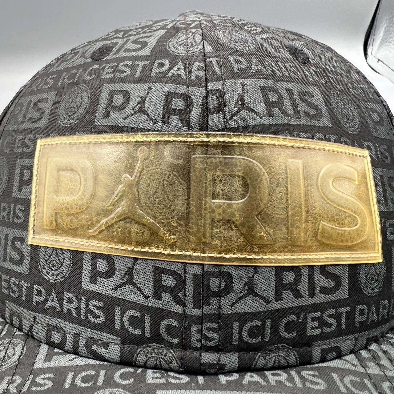 Jordan Brand Air Jordan Paris Saint Germain Hat All Over Logo Snap Back Size ONE SIZE - 2 Thumbnail