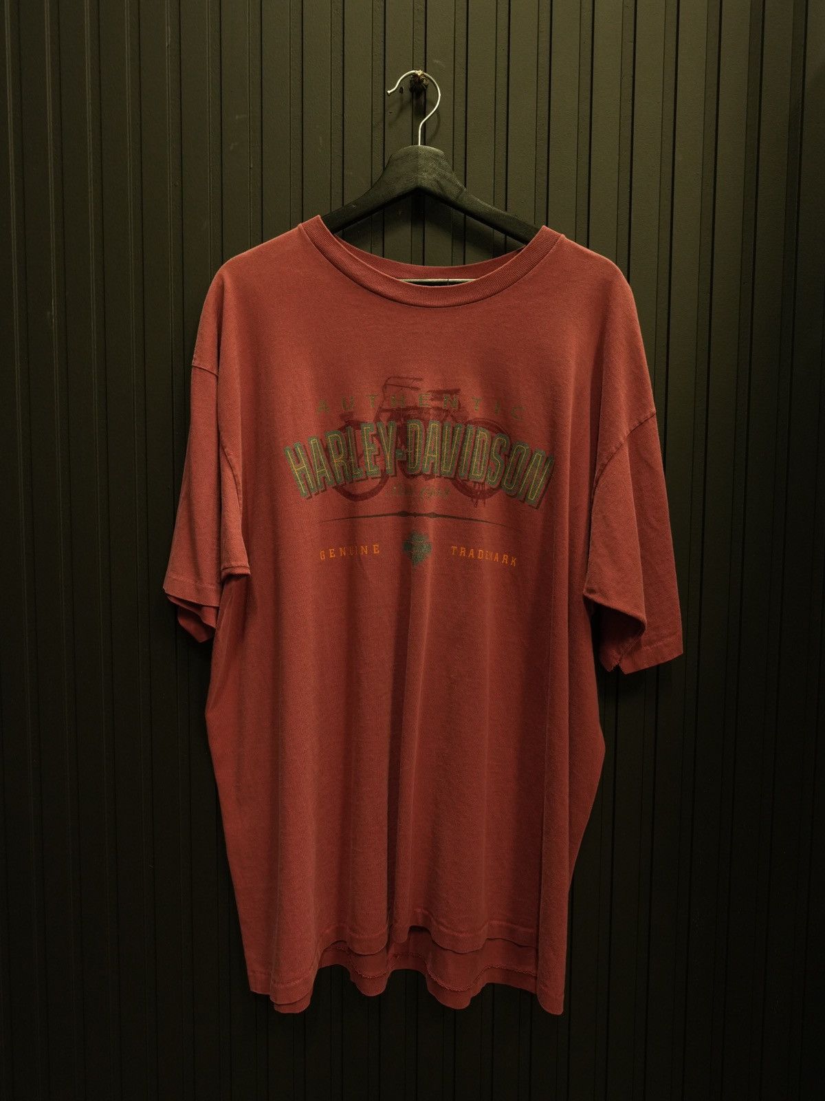 Vintage Vintage 1996 Harley Davidson Long Branch Tee Size US XXL / EU 58 / 5 - 1 Thumbnail