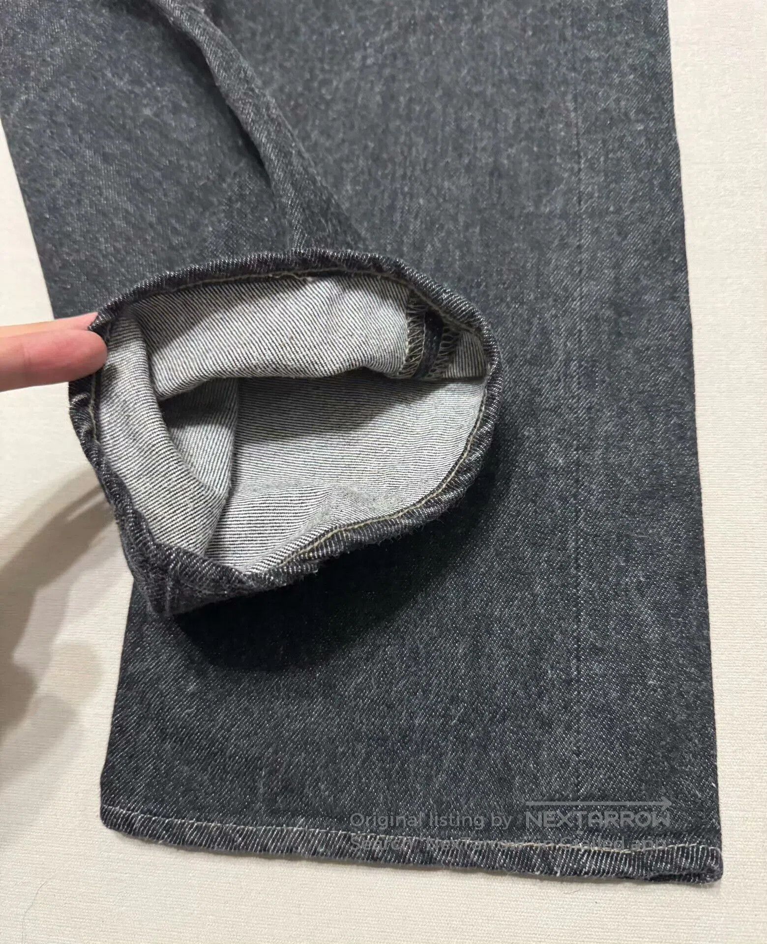 A.PRESSE black washed denim pants by A.PRESSE. Size US 30 / EU 46 - 6 Thumbnail
