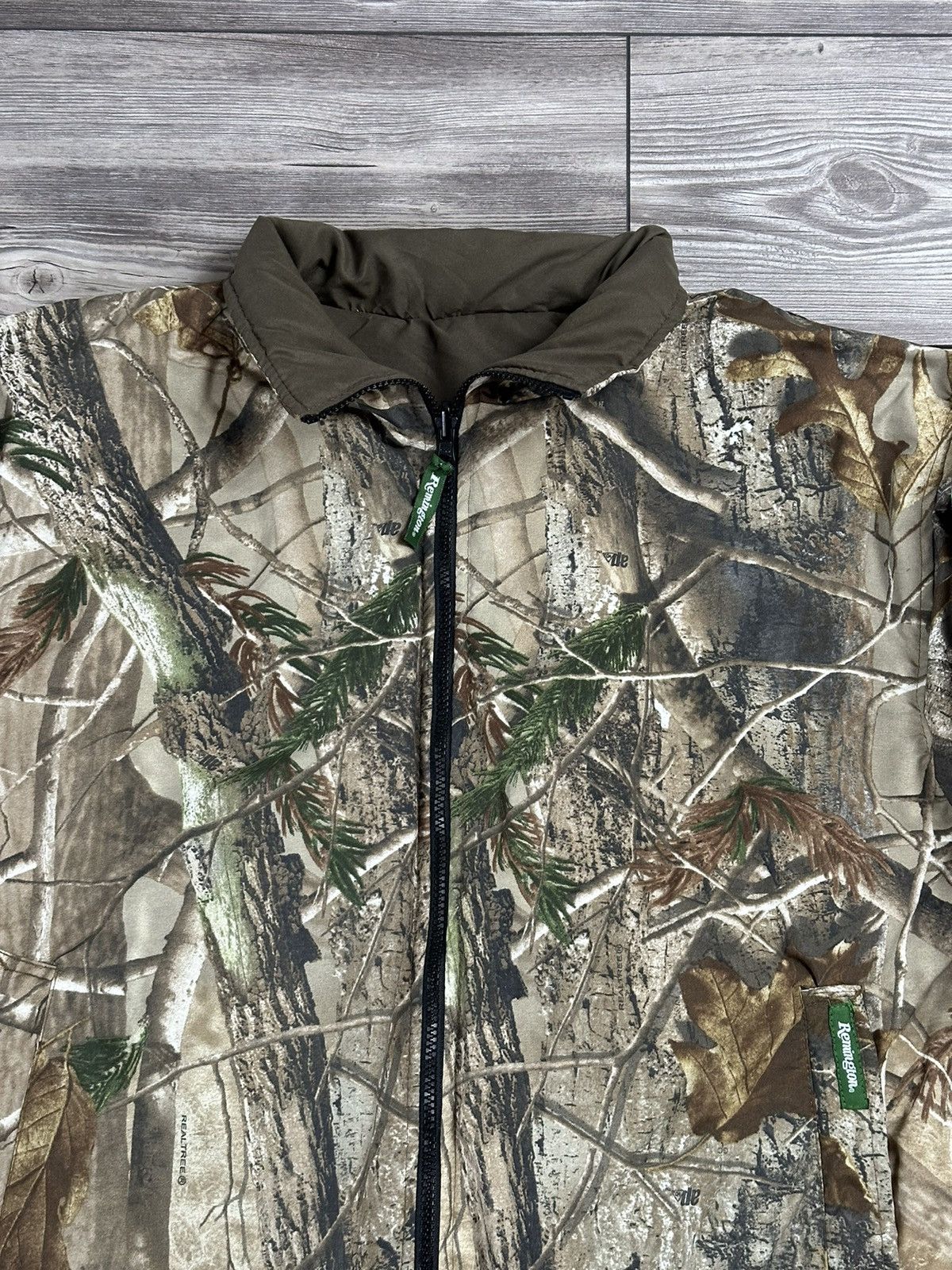 Realtree Remington Real Tree Camo Reversible Puffer Jacket Size US XL / EU 56 / 4 - 2 Thumbnail