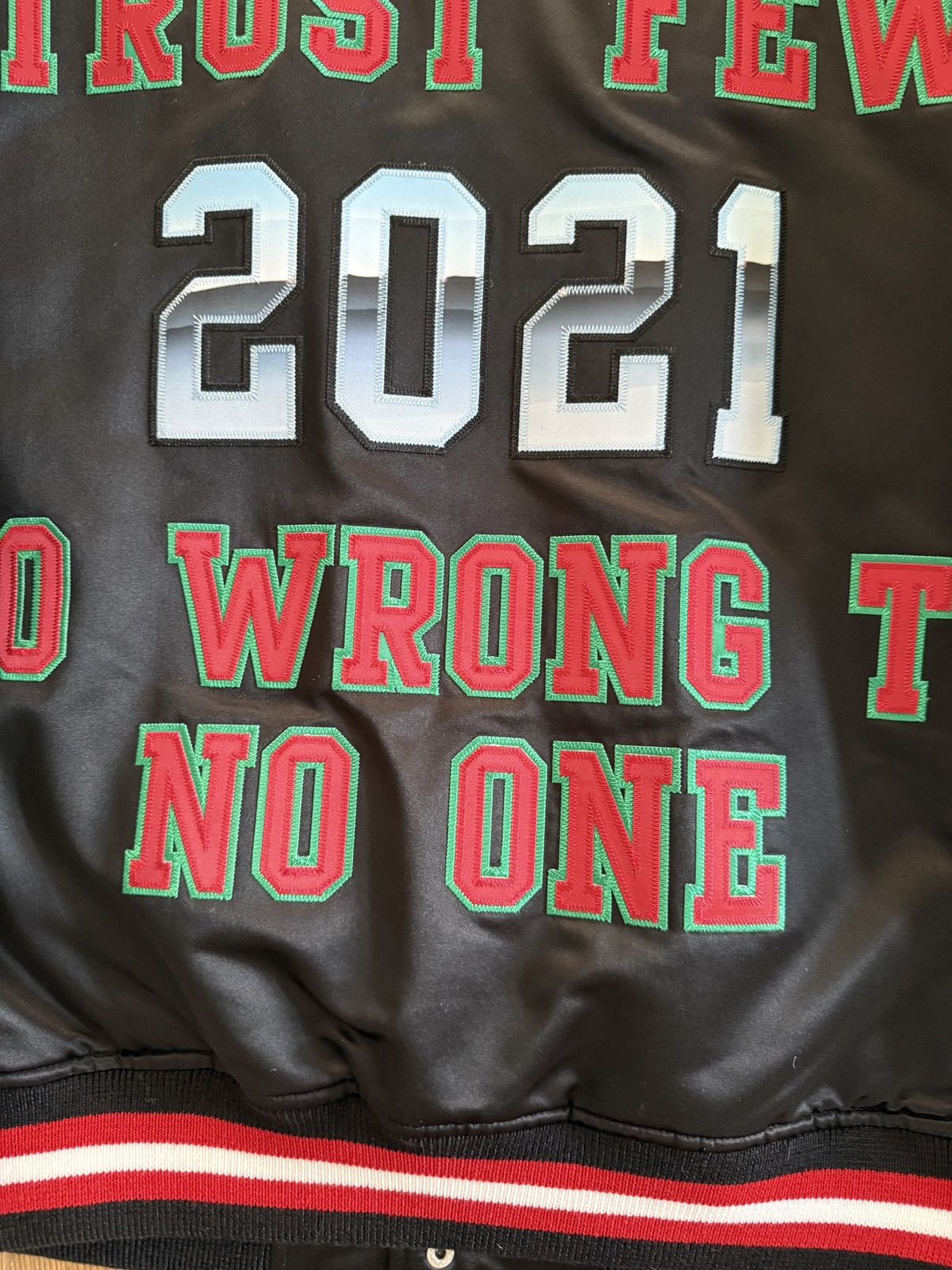 Supreme Supreme Varsity Jacket Size Xl Men’s Satin Mitchell & Ness Size US XL / EU 56 / 4 - 6 Thumbnail