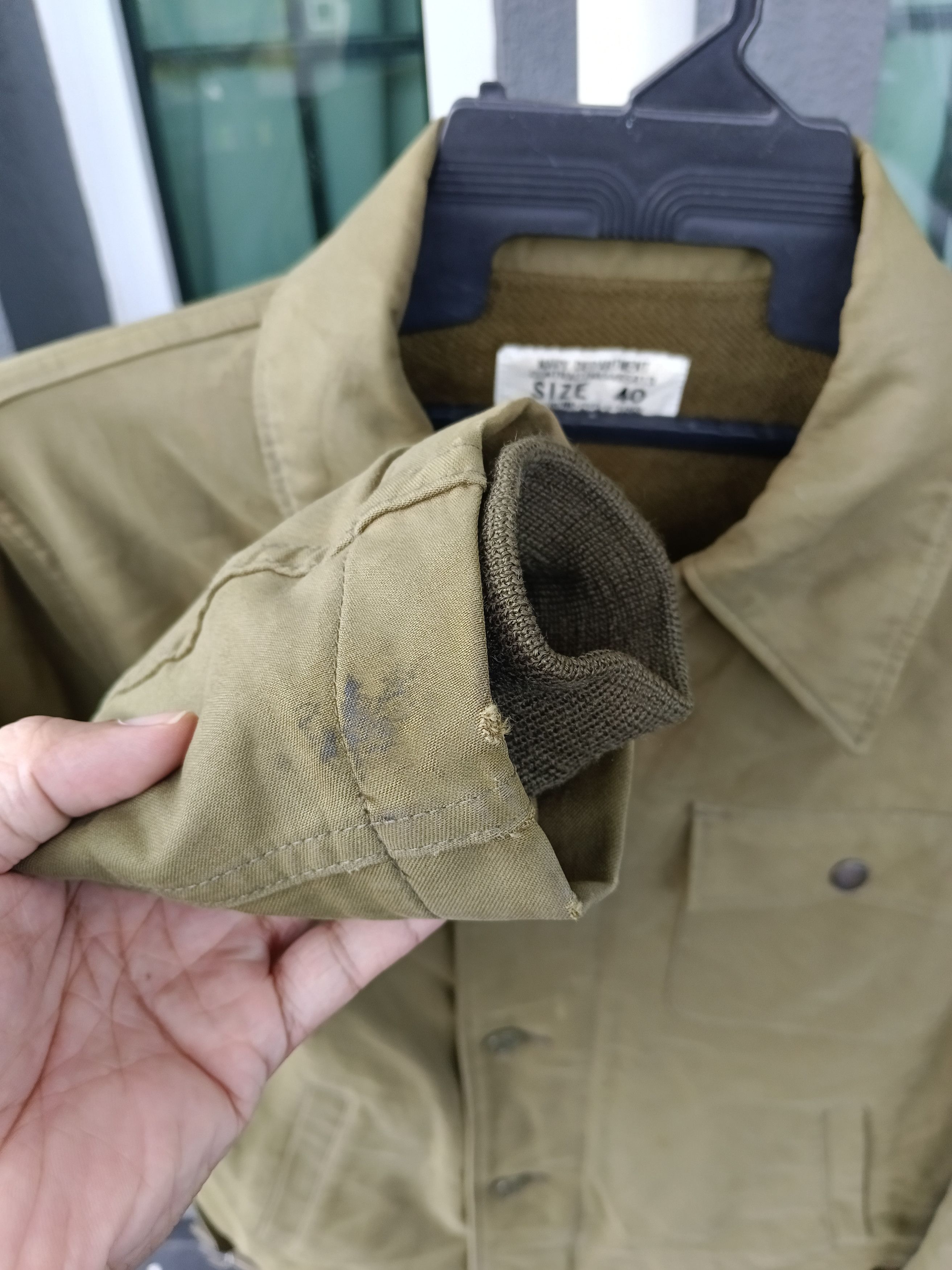 Vintage Uncrowd Cycle Togs Military Reproduction 1940 Jacket Size US M / EU 48-50 / 2 - 3 Thumbnail