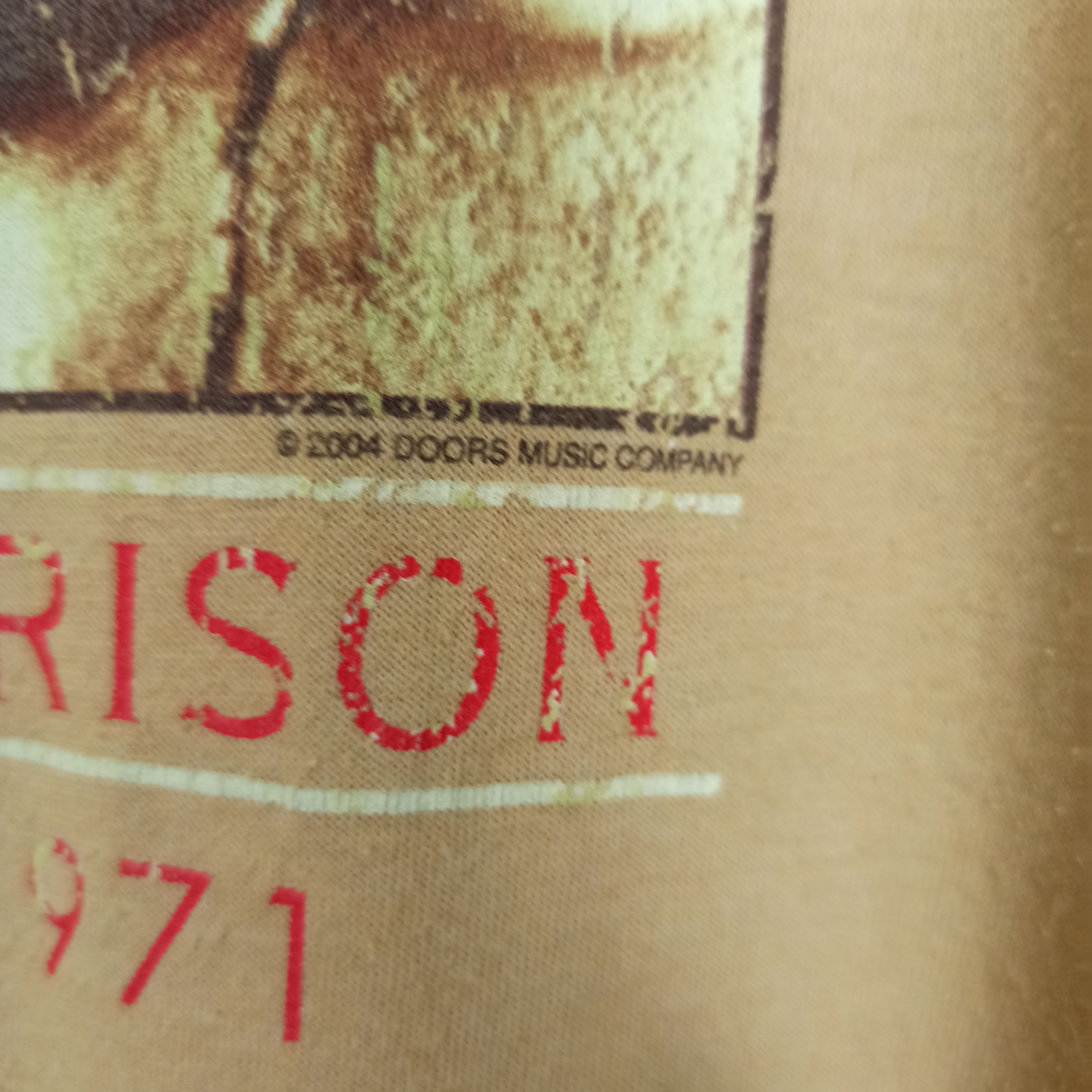 Band Tees Vintage Early 00’s The Doors X Jim Morisson Photo Print Tee Size US XL / EU 56 / 4 - 5 Thumbnail