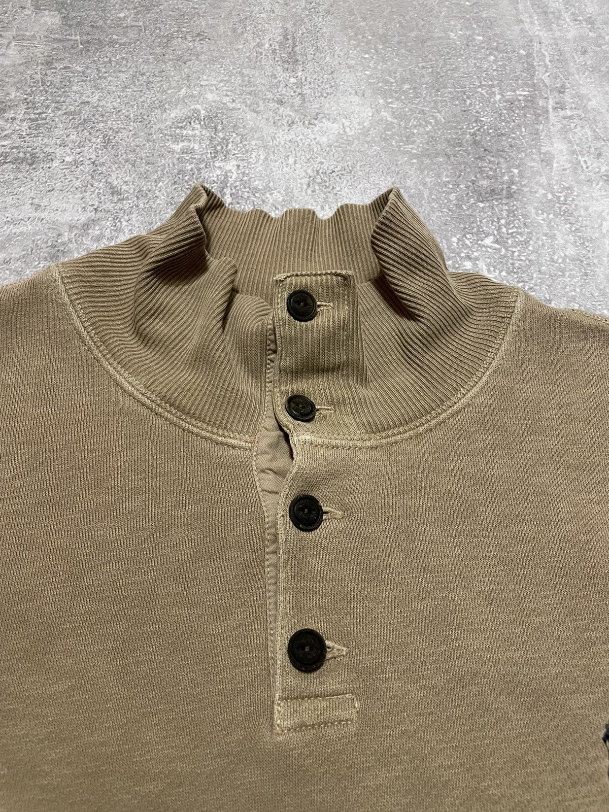 Polo Ralph Lauren Vintage Polo Ralph Lauren Button Up Sweatshirt Brown 90s Size US L / EU 52-54 / 3 - 7 Thumbnail