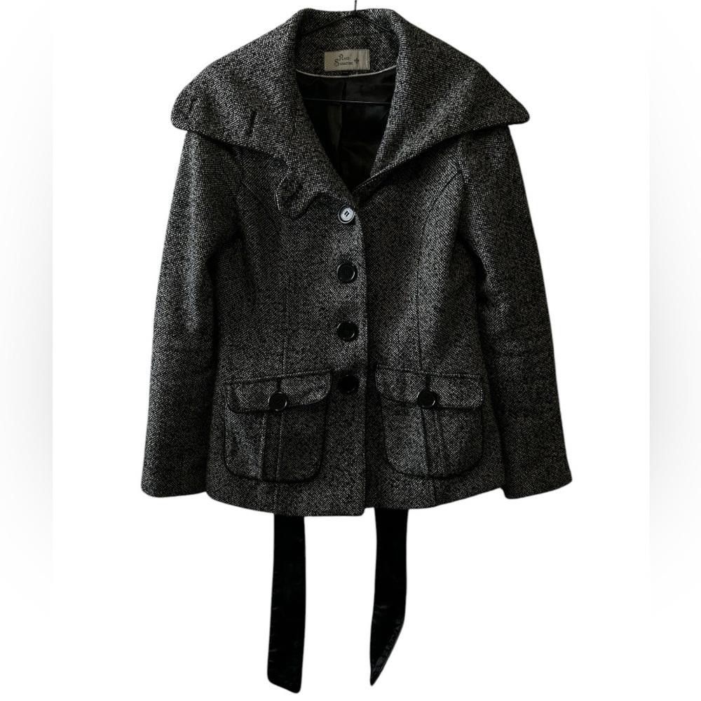 Designer Rass Signature Women's Tweed Jacket - Size M/M Size M / US 6-8 / IT 42-44 - 1 Thumbnail