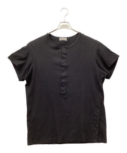 Yohji Yamamoto for men cotton/black cut and sew