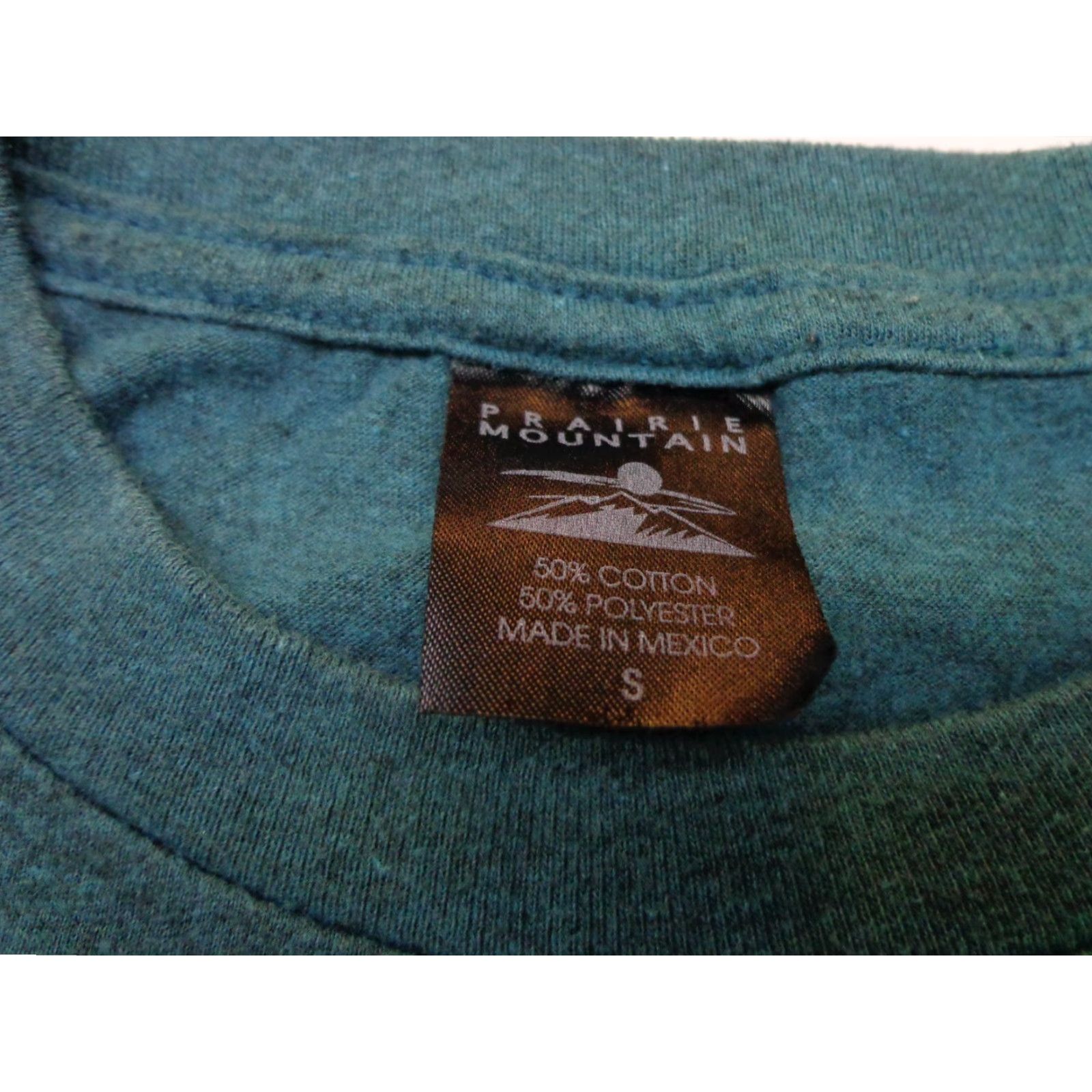 Vintage VINTAGE Prairie Mountain The Ozarks T-Shirt Green Small Mens Short Sleeve Crew Neck Cotton Blend Regular Size S Size US S / EU 44-46 / 1 - 3 Thumbnail