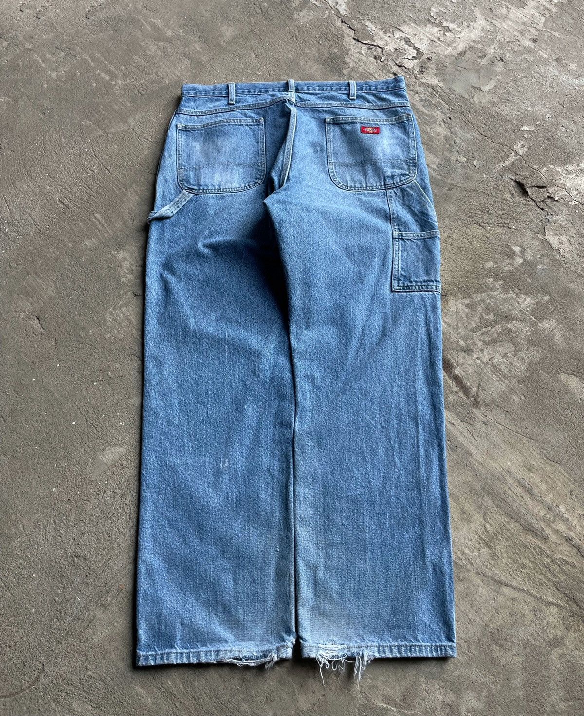 Carhartt × Dickies × Vintage Vintage Dickies Baggy Painted Distressed Pants Opium Size US 36 / EU 52 - 4 Thumbnail
