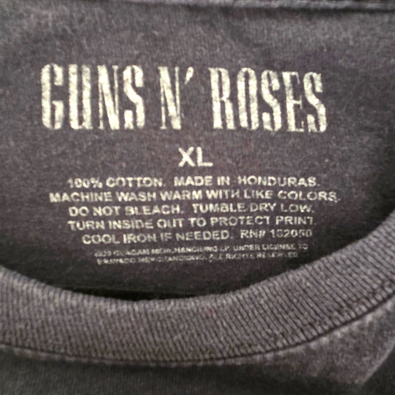 Guns N' Roses Iconic Guns N' Roses Long Sleeve Black XL T-Shirt Size US XL / EU 56 / 4 - 5 Thumbnail