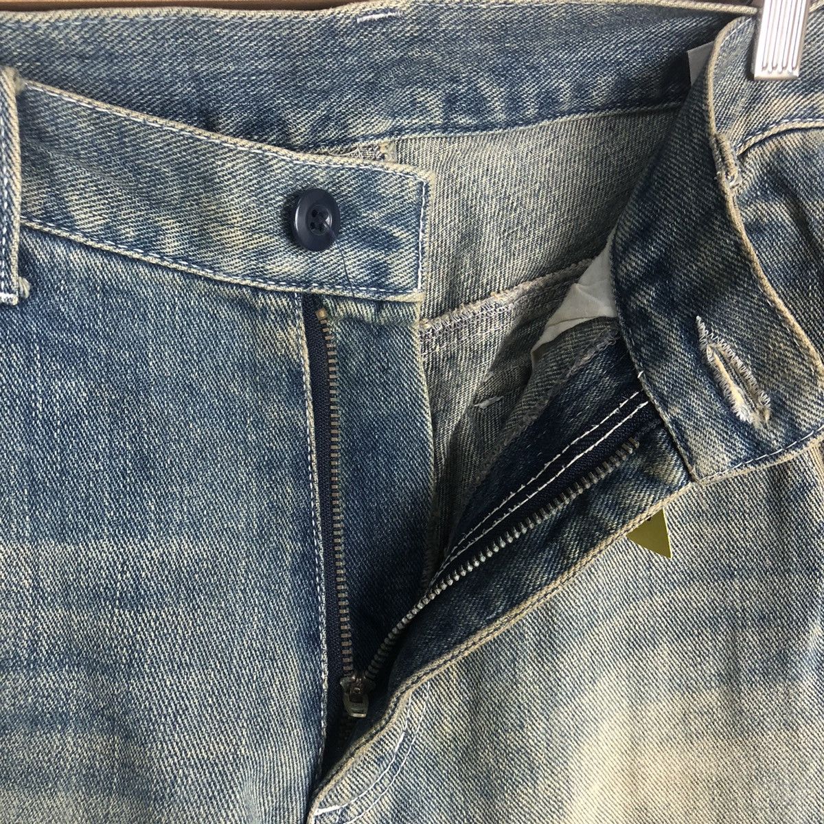 Japanese Brand Japan double knee vtg Denim faded Multipocket Pants #A73 Size US 31 - 16 Thumbnail