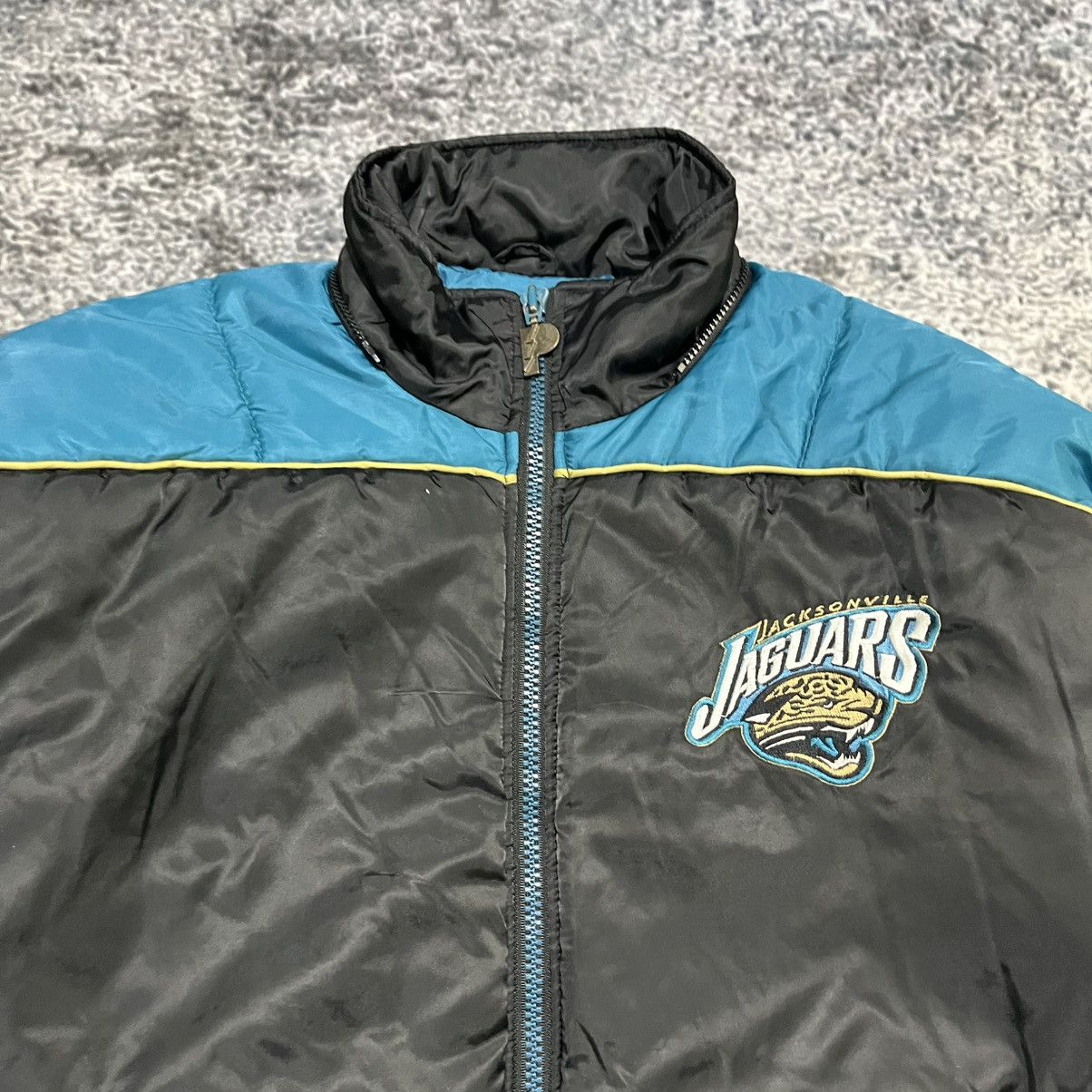 Pro Player VINTAGE 90s JACKSONVILLE JAGUARS PRO PLAYER PUFFER JACKET Size US L / EU 52-54 / 3 - 4 Thumbnail
