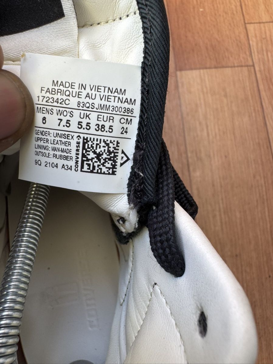 Converse × Rick Owens Drkshdw Turbowpn black cloud sneakers Size US 8.5 / IT 38.5 - 15 Thumbnail