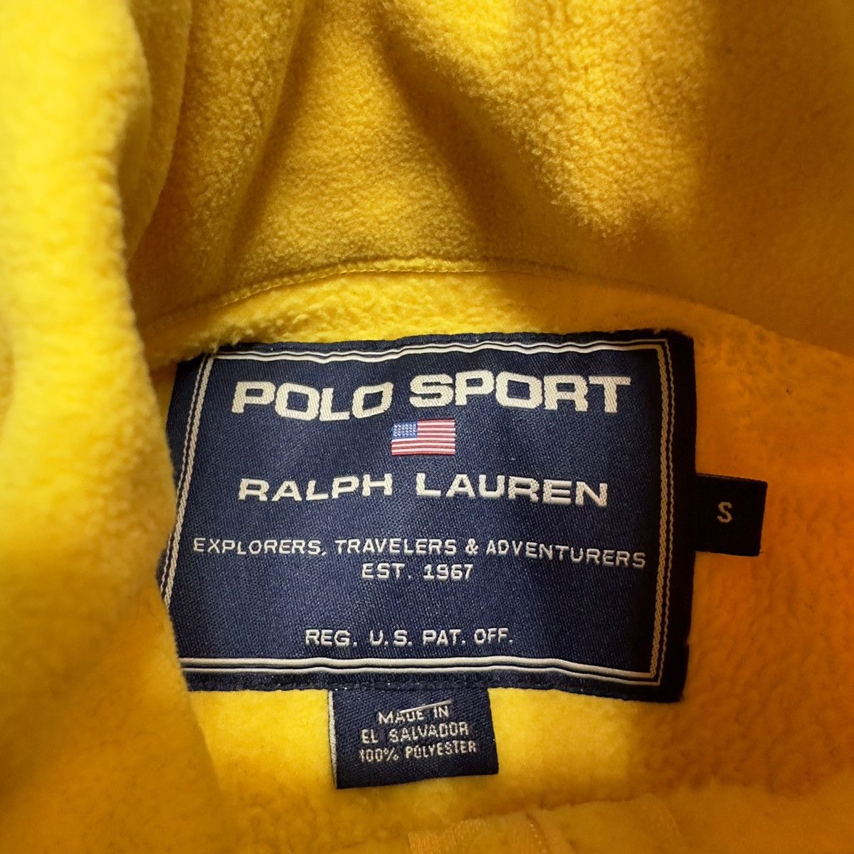 Polartec × Polo Ralph Lauren × Vintage Vintage Polo Sport Polartec fleece sweatshirt Size US S / EU 44-46 / 1 - 6 Thumbnail