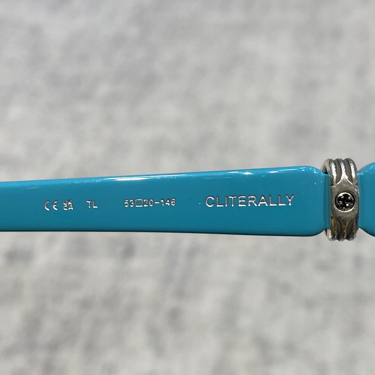 Chrome Hearts CHROME HEARTS CLITERALLY Teal Size ONE SIZE - 7 Thumbnail