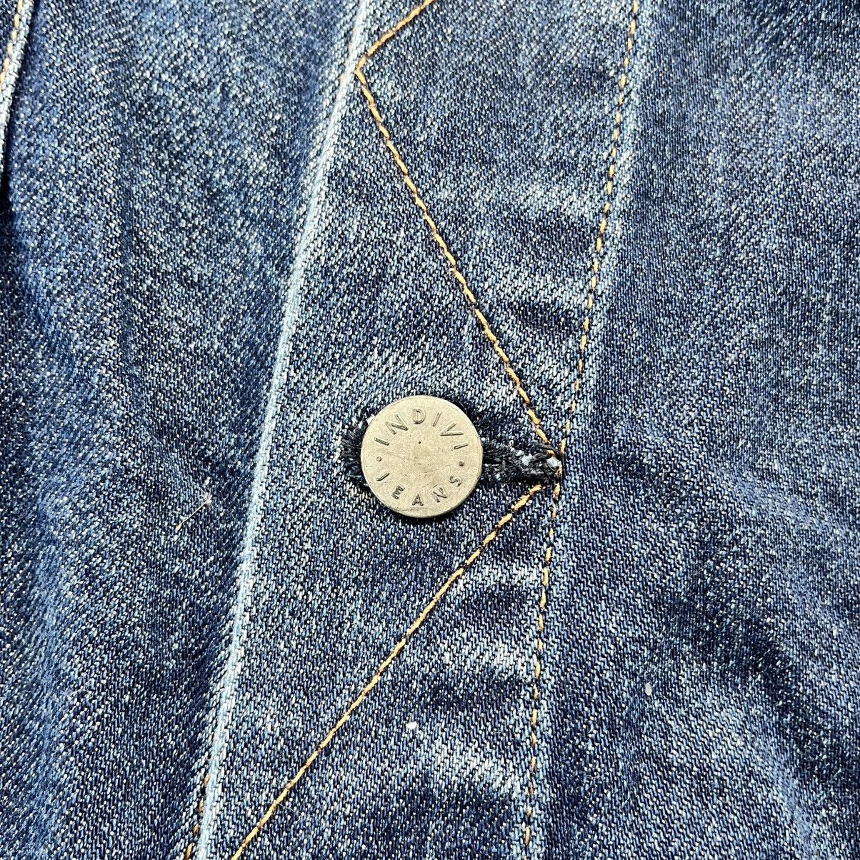 Vintage INDIVI jacket denim made in Japan Size US XXS / EU 40 - 5 Thumbnail