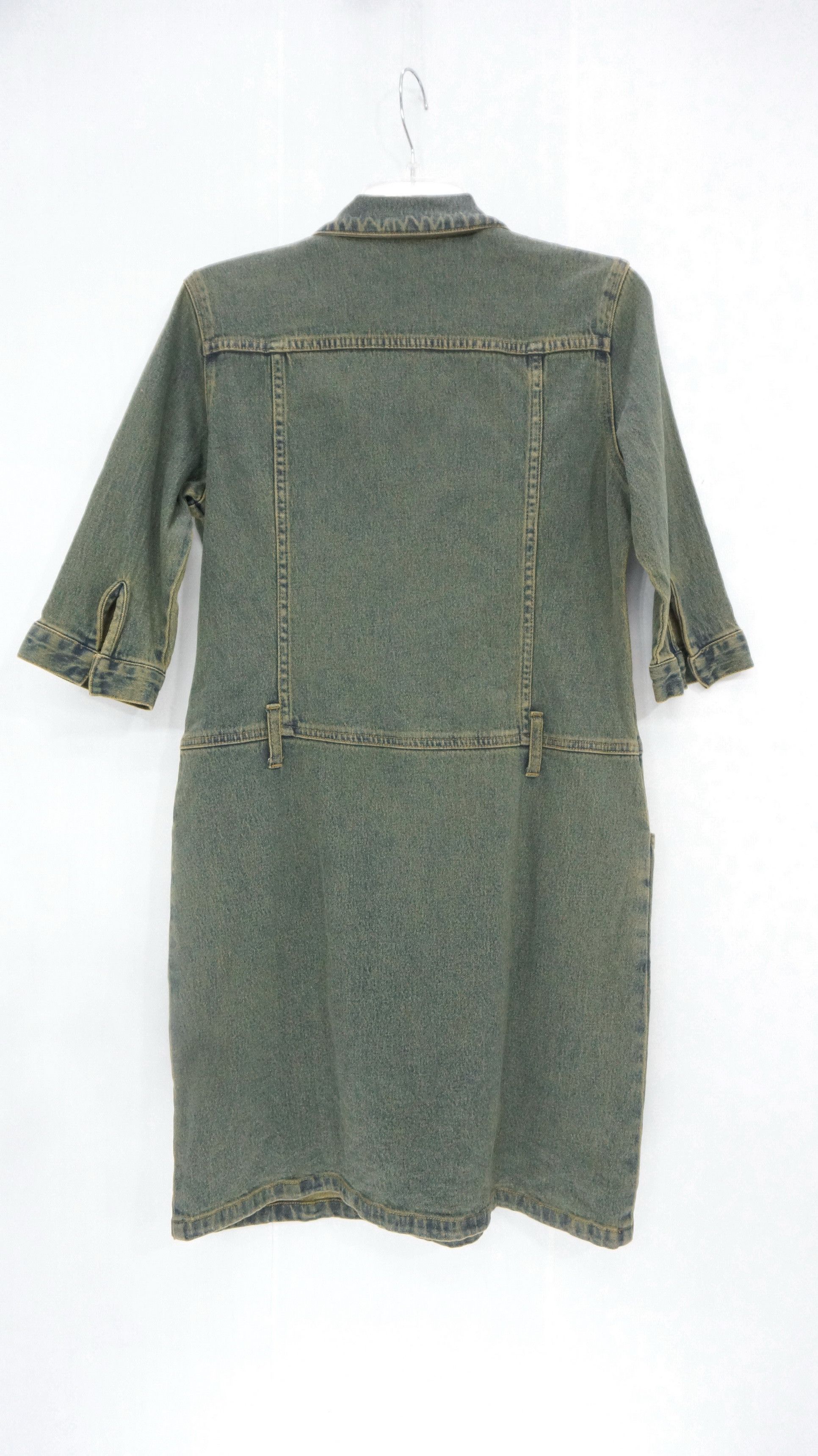 Hysteric Glamour Livre Claire Vintage Tint Denim Dress Size S / US 4 / IT 40 - 3 Thumbnail