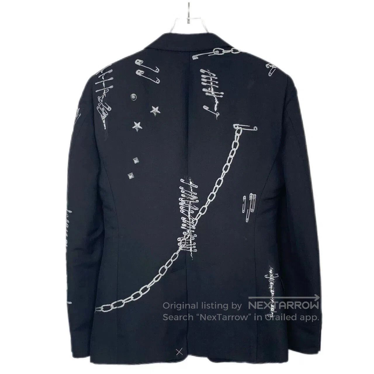 Alexander McQueen Alexander McQueen Wool Blend Blazer. Size US M / EU 48-50 / 2 - 2 Thumbnail