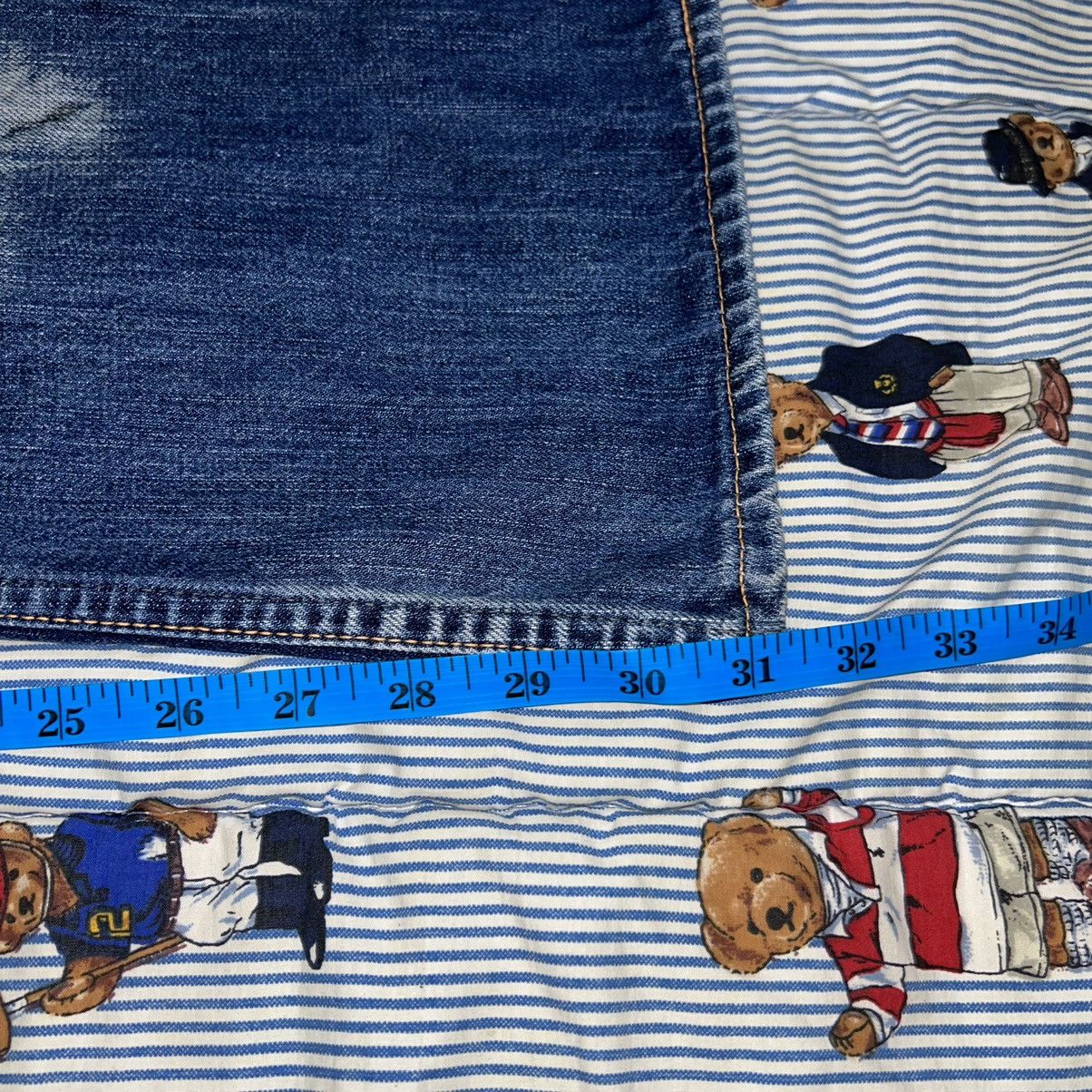 Evisu ‘2000’ Vintage Evisu Distressed Jeans Size US 30 / EU 46 - 25 Thumbnail
