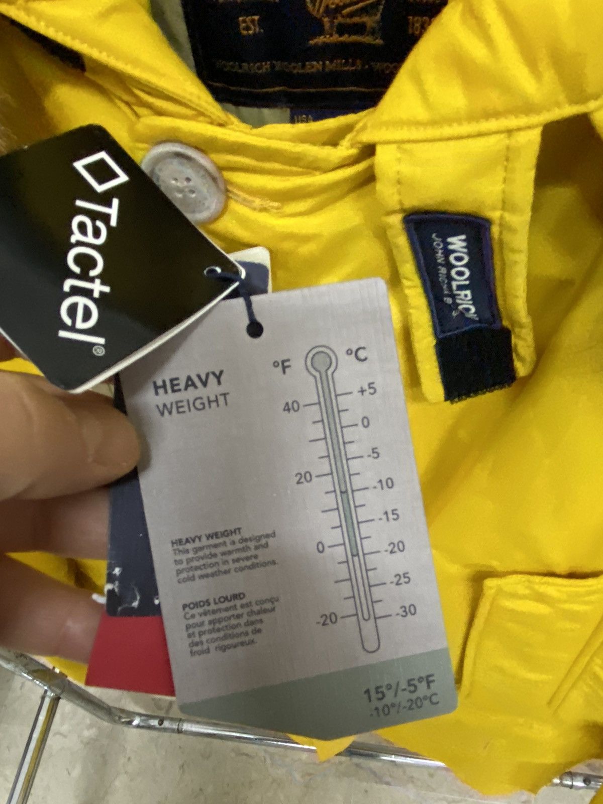 Other Woolrich Arctic Parka, size XXXL, yellow, new with tag Size US XXL / EU 58 / 5 - 8 Thumbnail