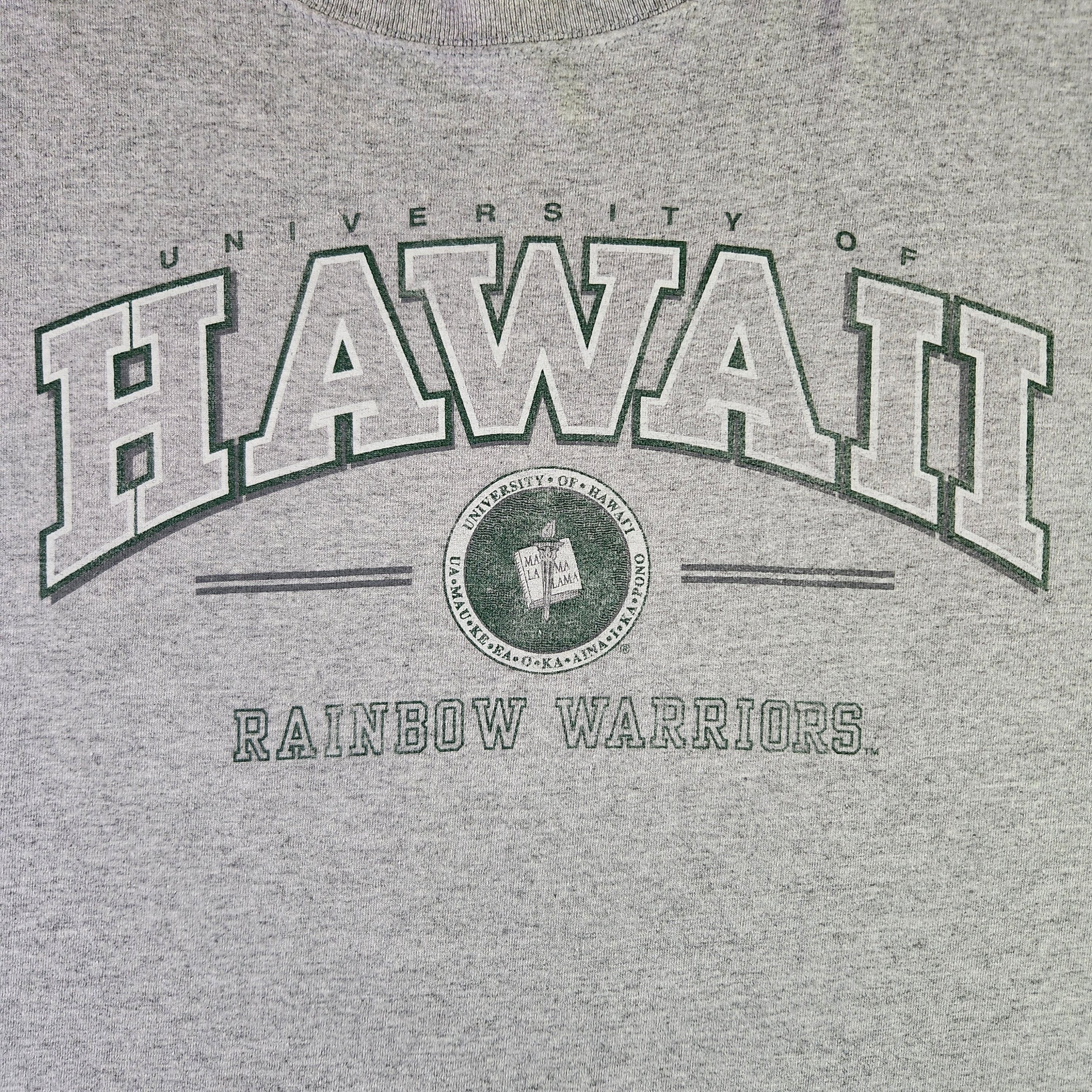 Jansport VINTAGE Hawaii Rainbow Warriors T-shirt XL NCAA Collegiate Size US XL / EU 56 / 4 - 2 Thumbnail