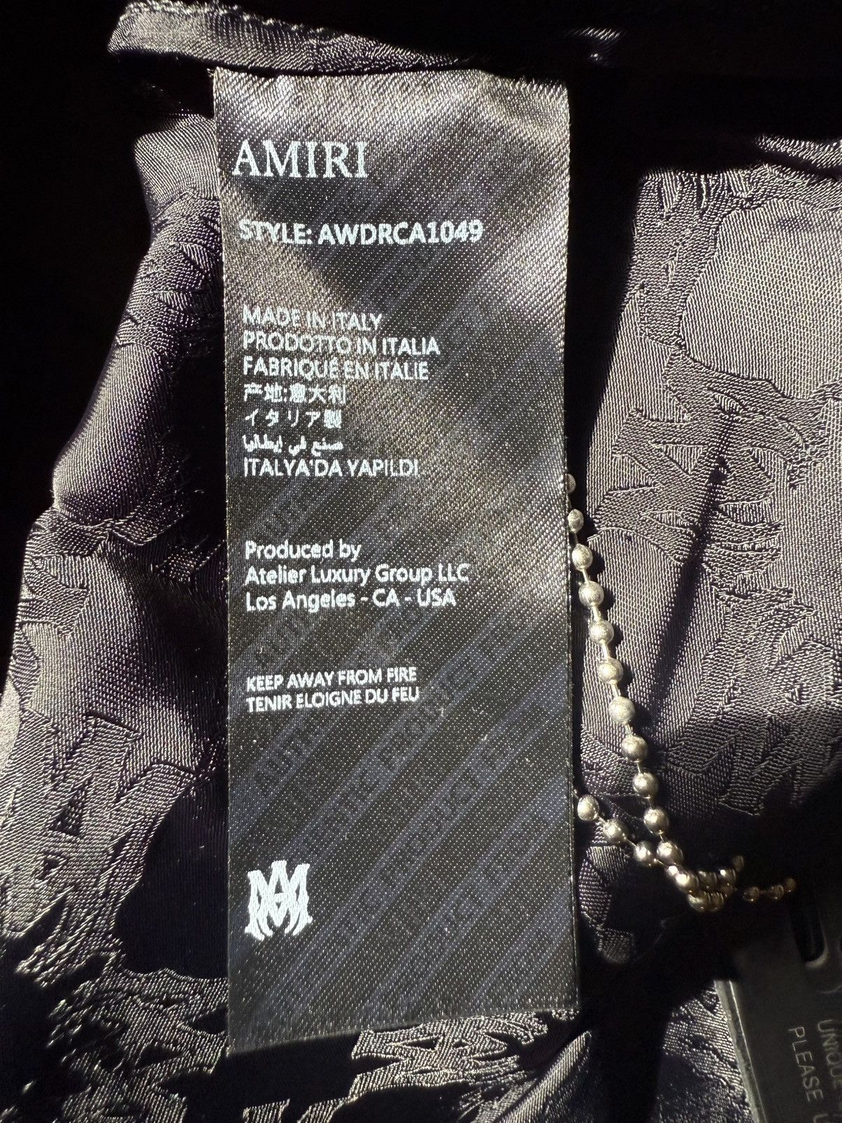 Amiri Amiri Dress Size L / US 10 / IT 46 - 4 Thumbnail